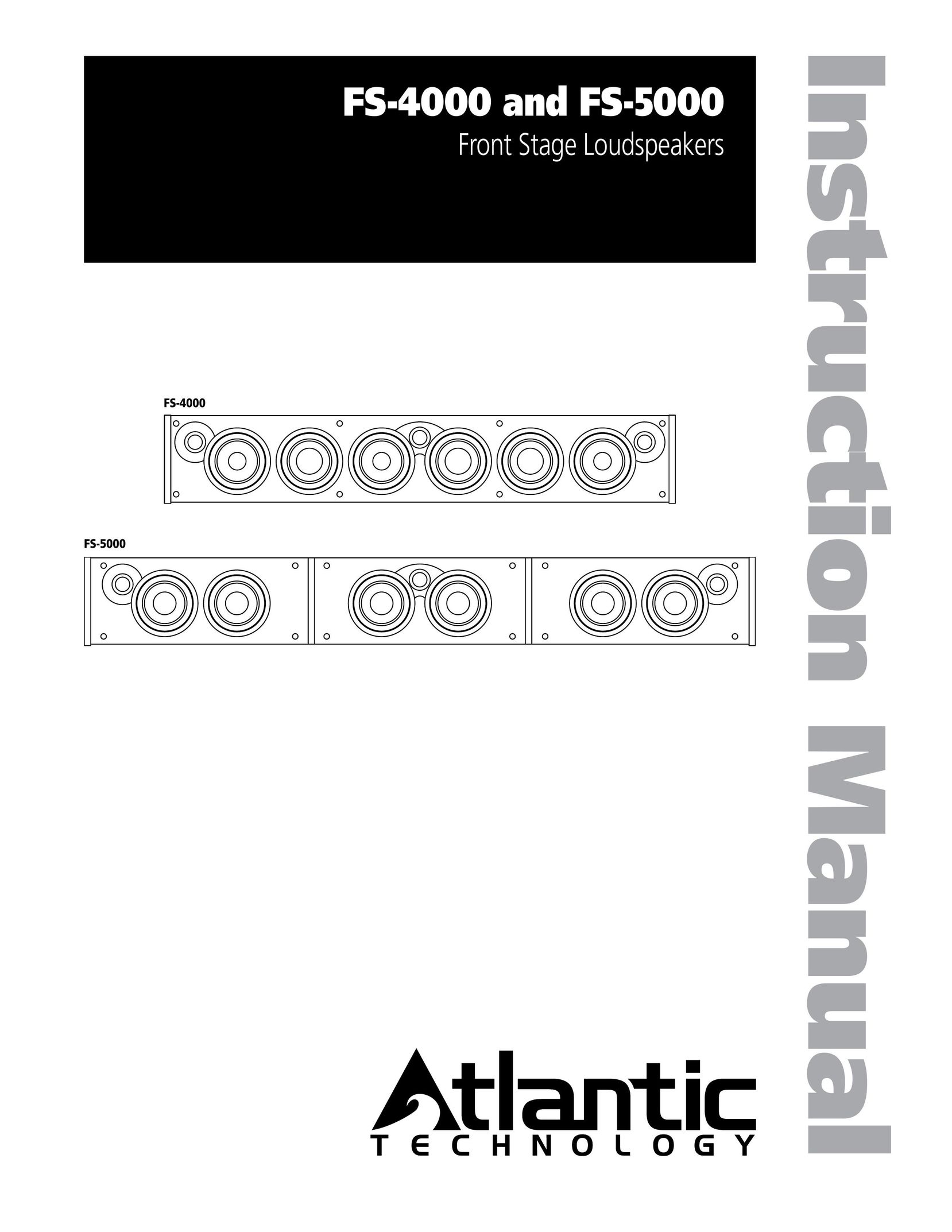 Atlantic Technology FS-4000 Portable Speaker User Manual