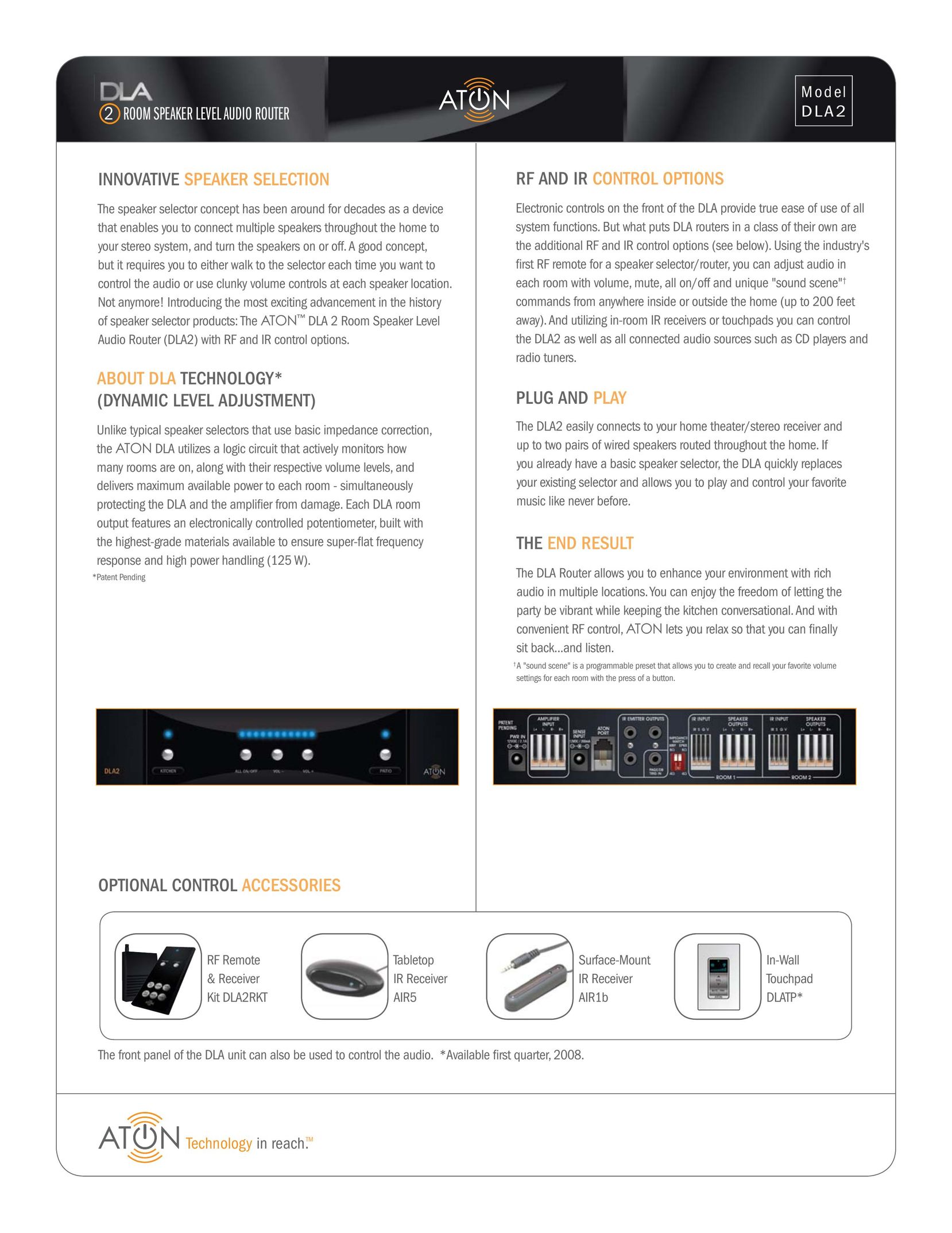 ATON DLA2 Portable Speaker User Manual