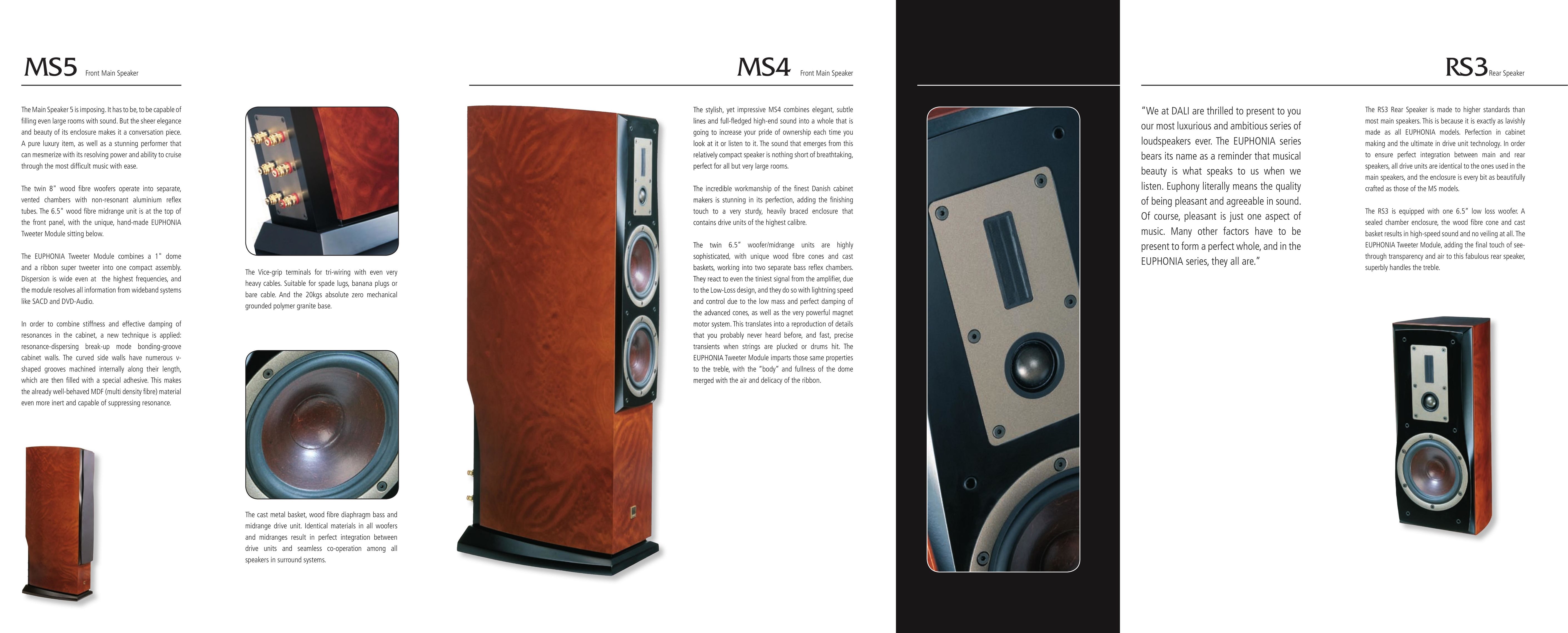 DALI Loudspeakers RS3 Portable Speaker User Manual