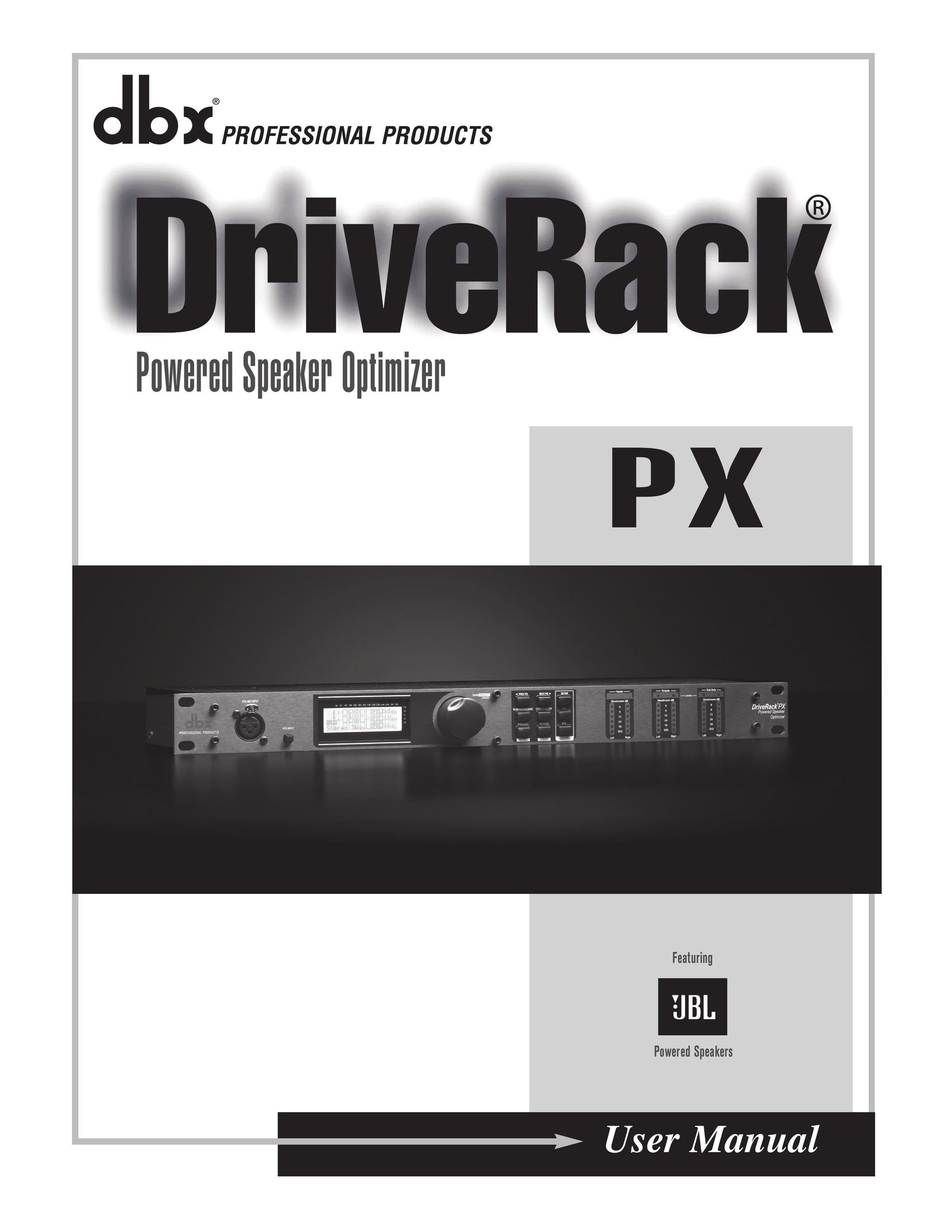 dbx Pro PX Portable Speaker User Manual
