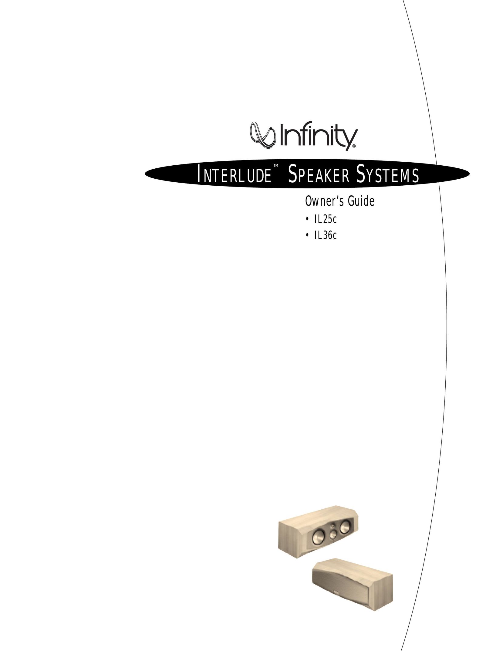 Infinity IL36c Portable Speaker User Manual