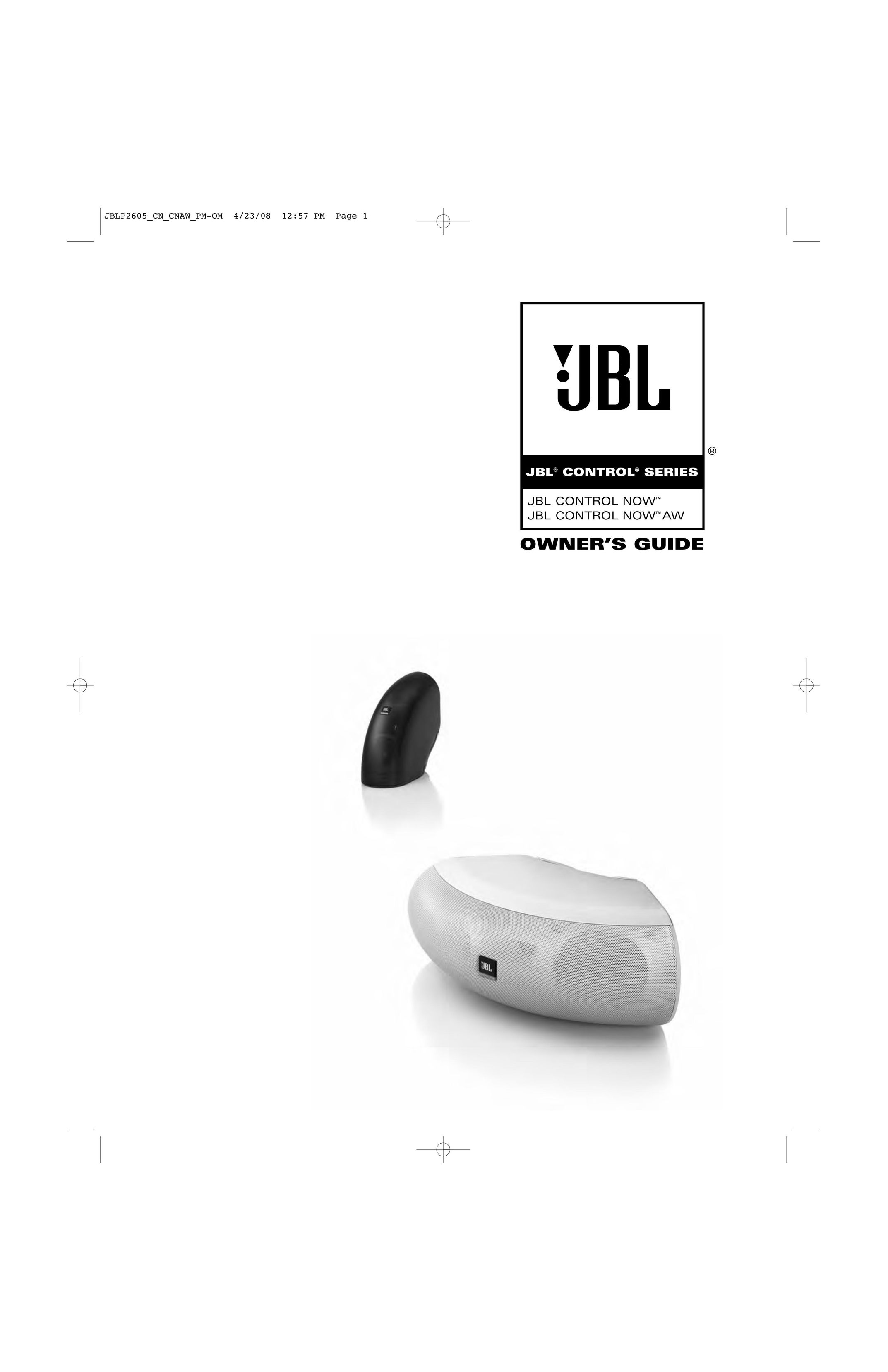 JBL CONTROL NOW Portable Speaker User Manual