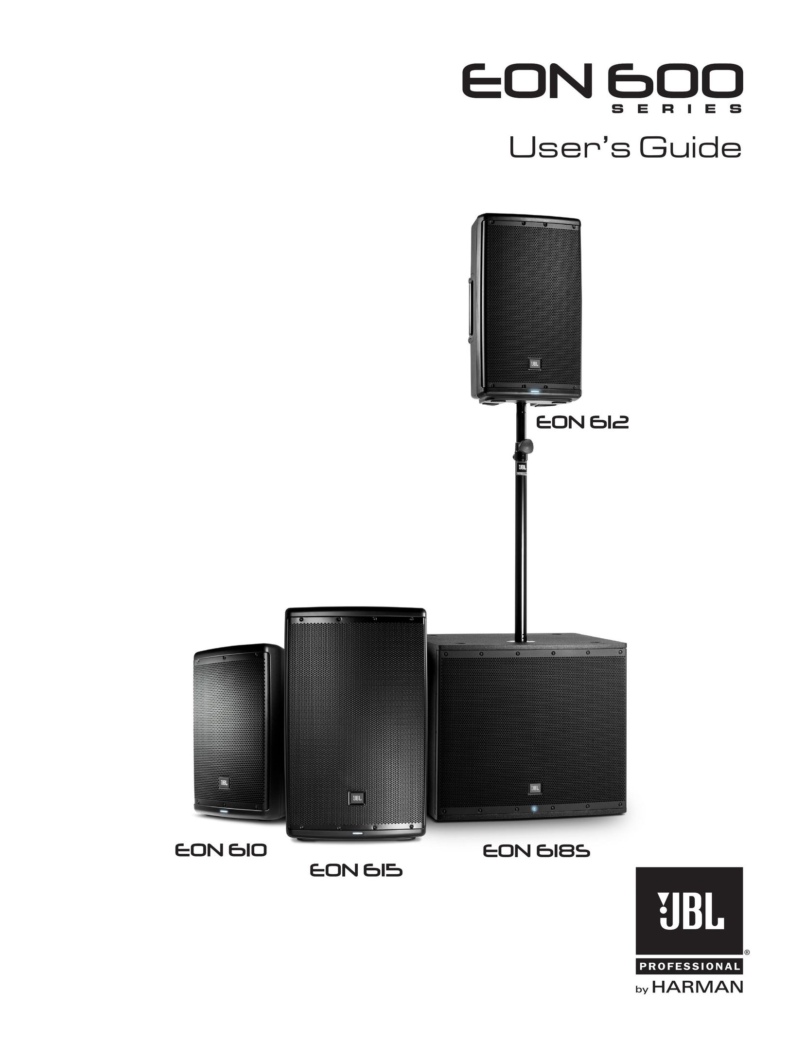 JBL EON610 Portable Speaker User Manual