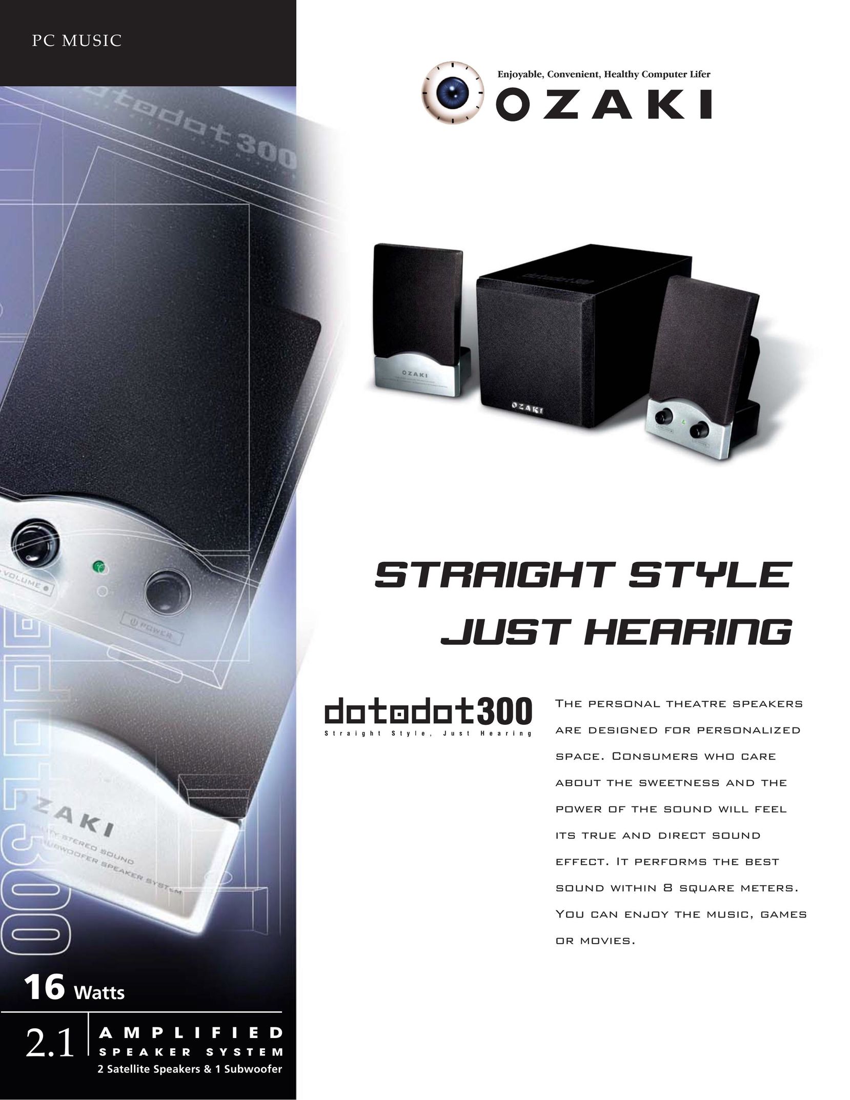 Ozaki Worldwide dotodot300 Portable Speaker User Manual