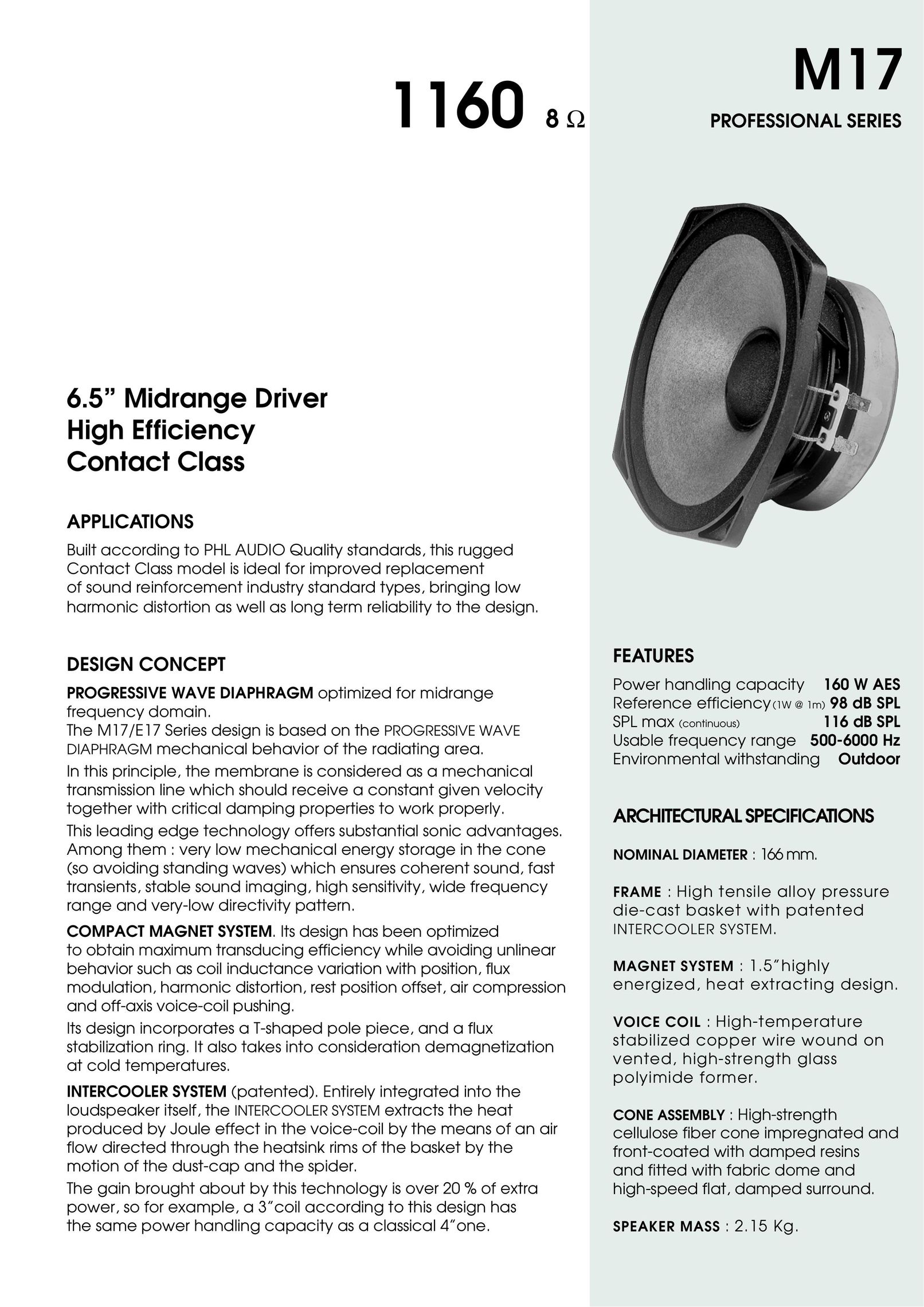 PHL Audio M17 Portable Speaker User Manual
