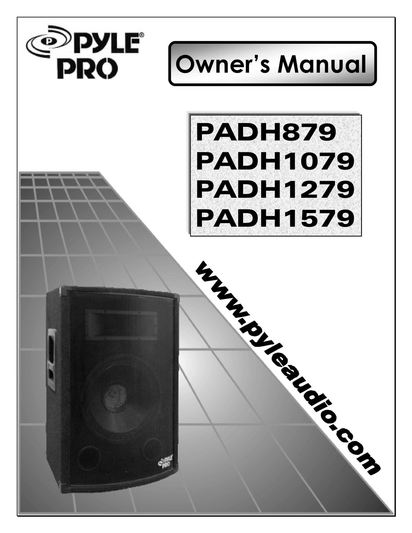 PYLE Audio PADH1079 Portable Speaker User Manual