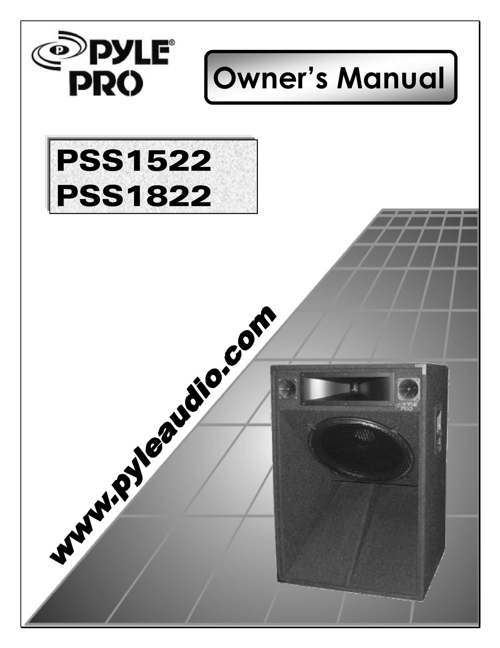 PYLE Audio PSS1522 Portable Speaker User Manual