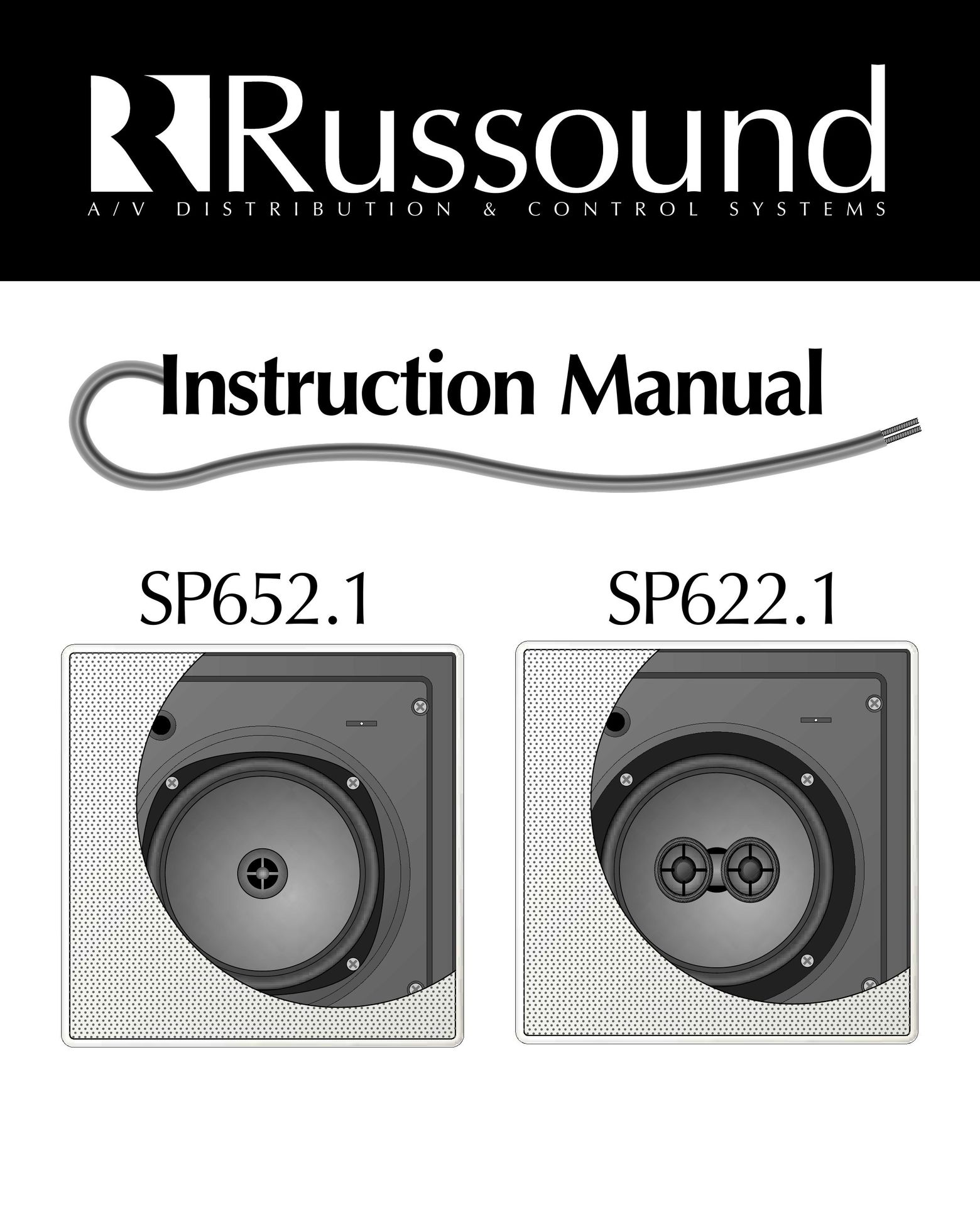 Russound SP622.1 Portable Speaker User Manual