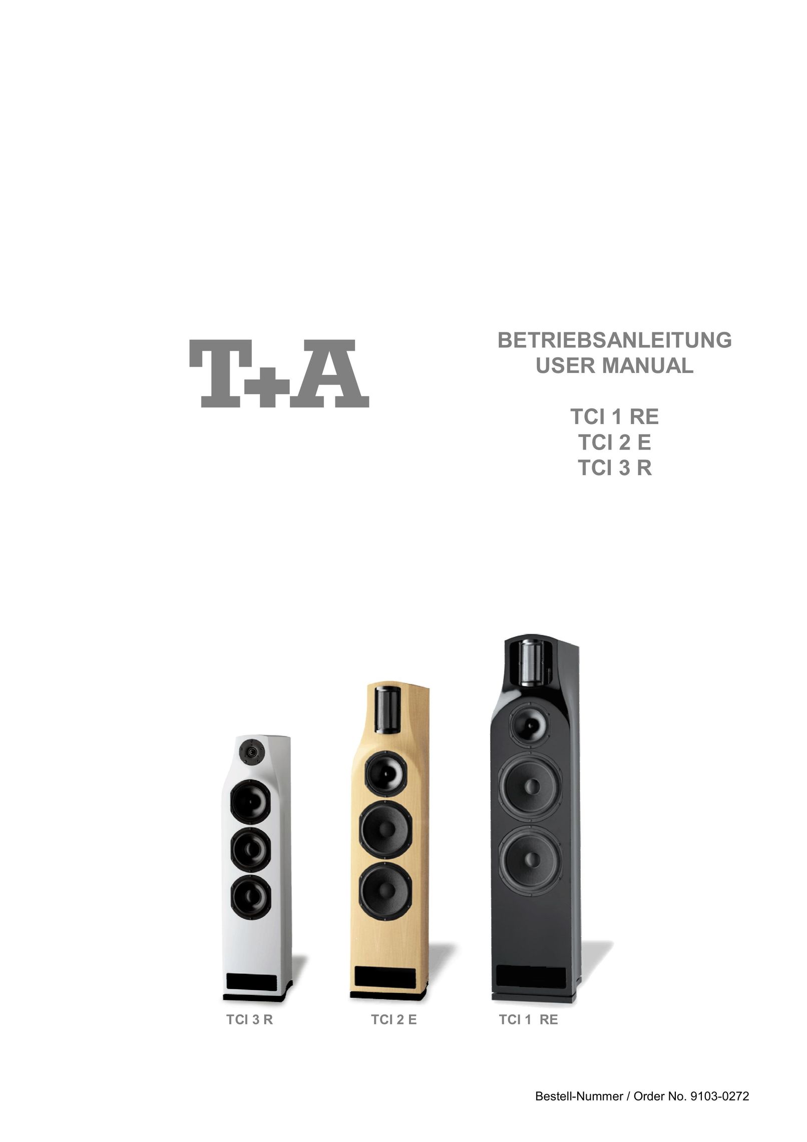 T+A Elektroakustik TCI 1 RE Portable Speaker User Manual