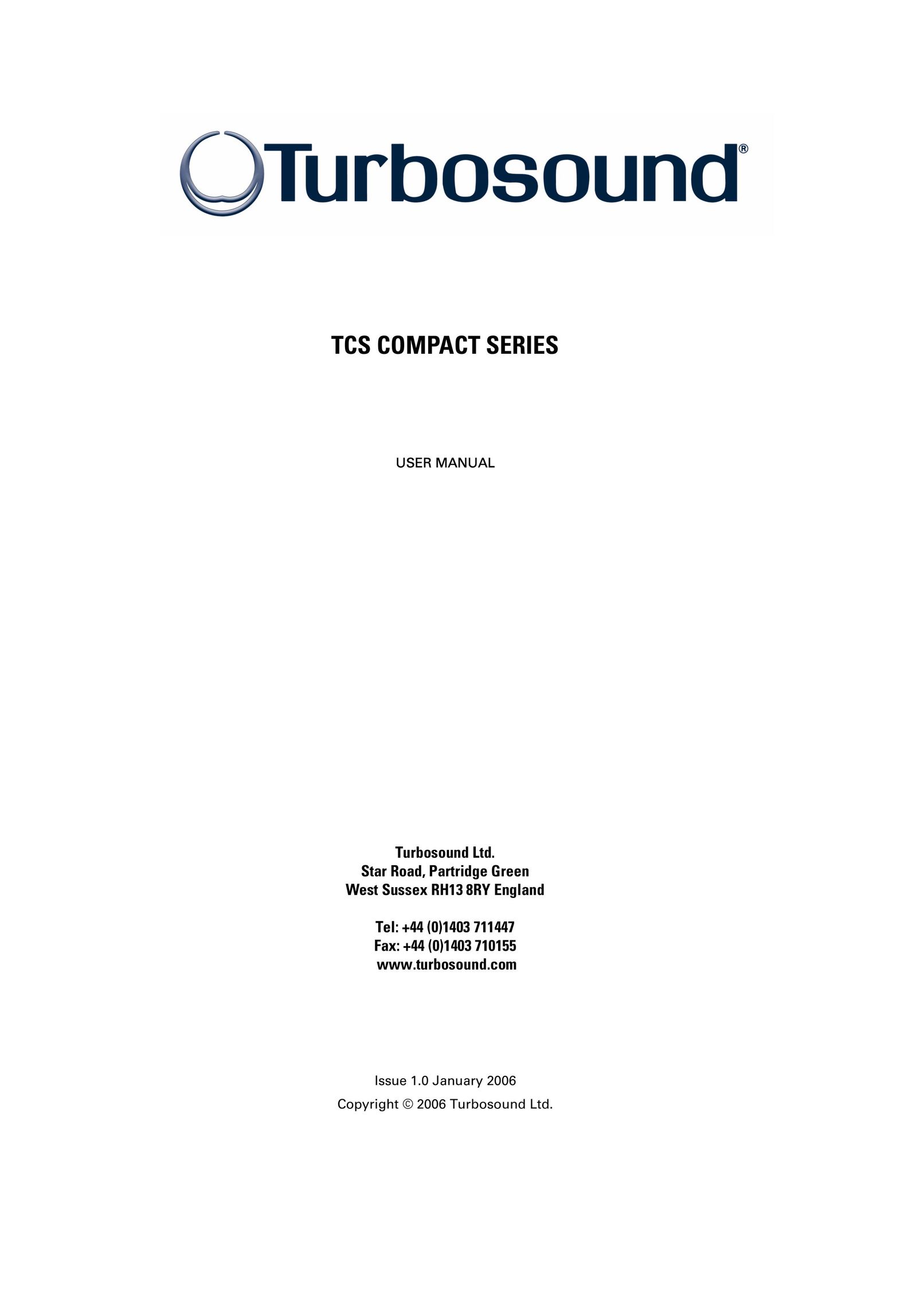 Turbosound TCS COMPACT SERIES Portable Speaker User Manual