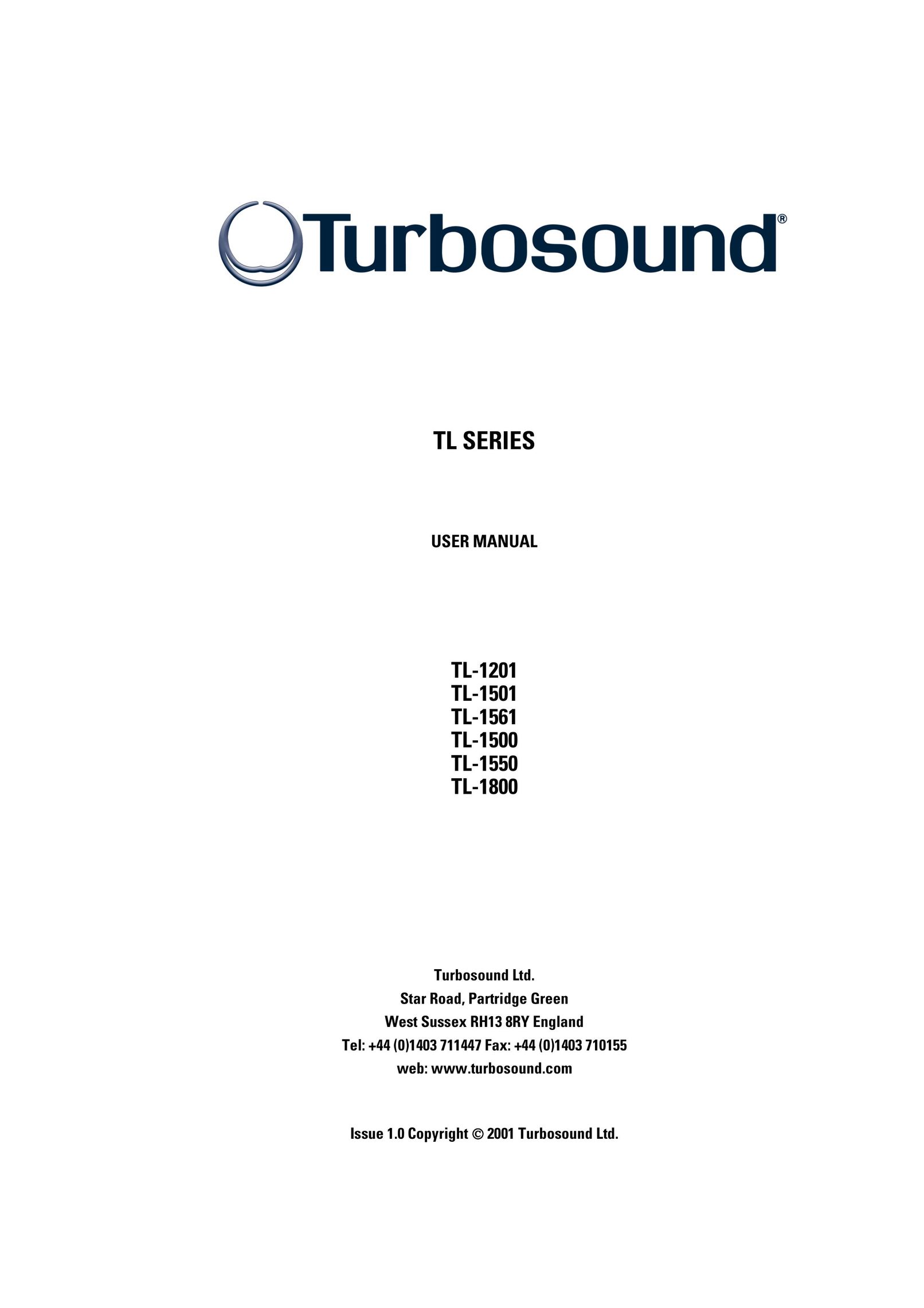 Turbosound TL-1500 Portable Speaker User Manual