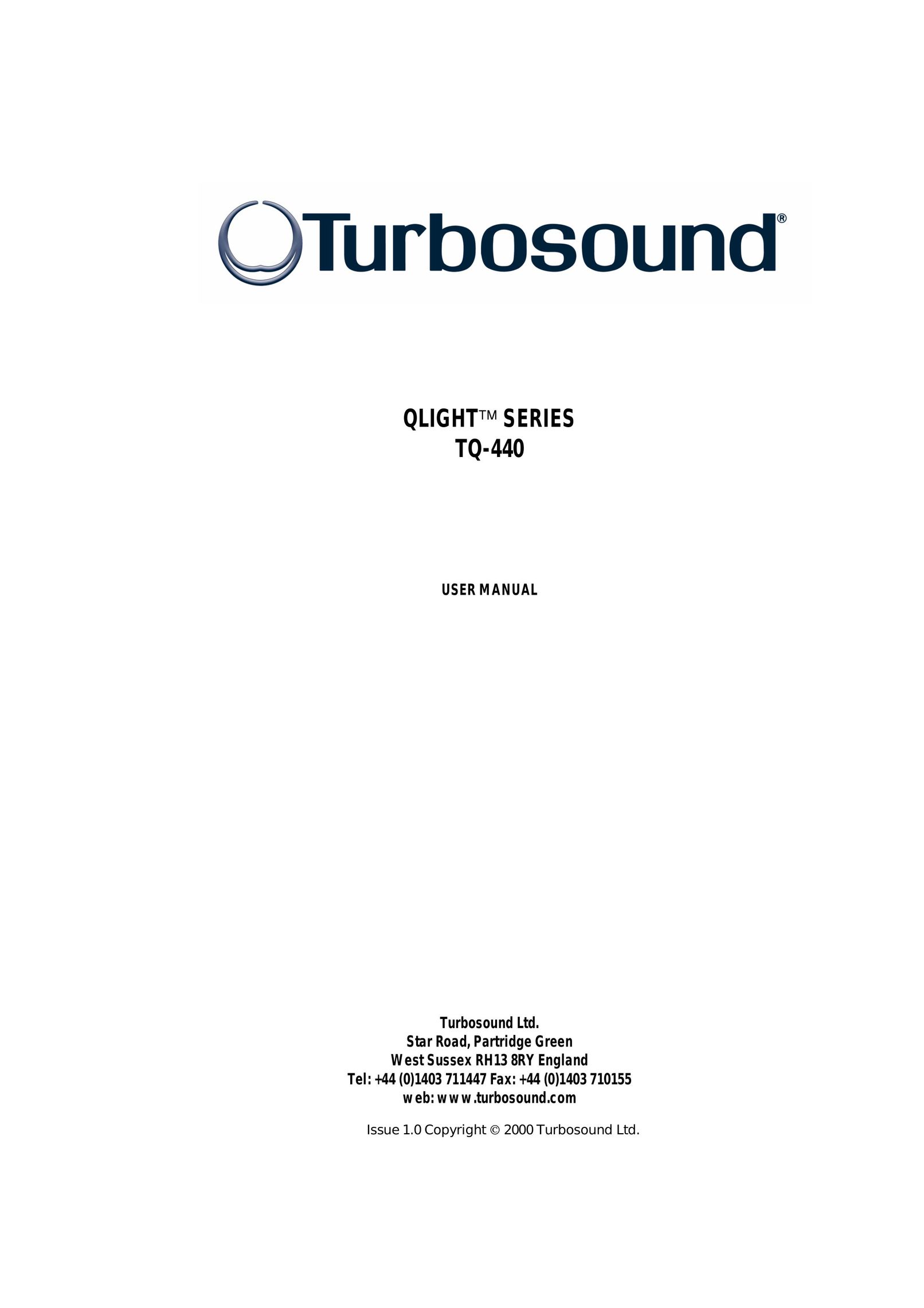 Turbosound TQ-440 Portable Speaker User Manual