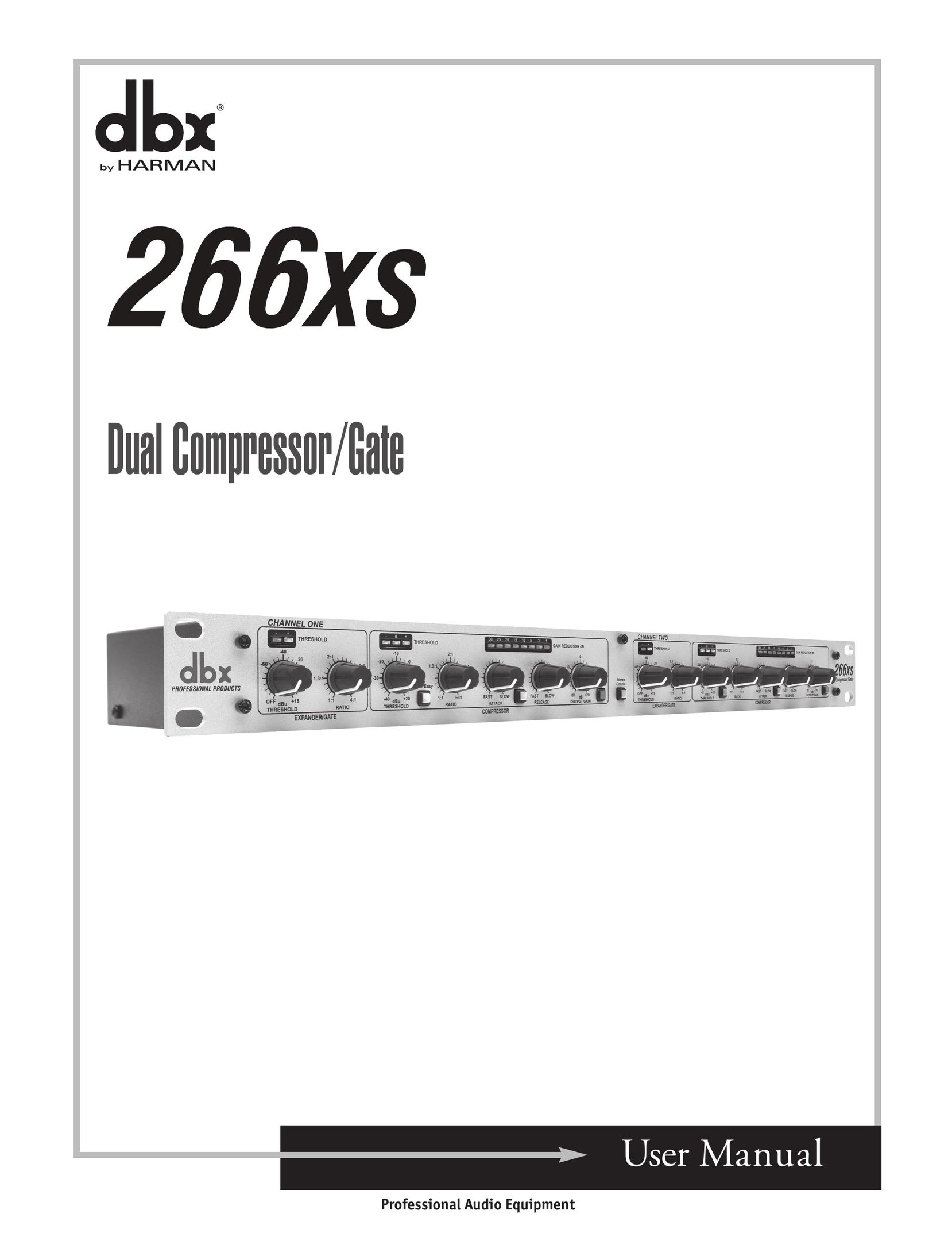 Harman 266xs Air Compressor User Manual