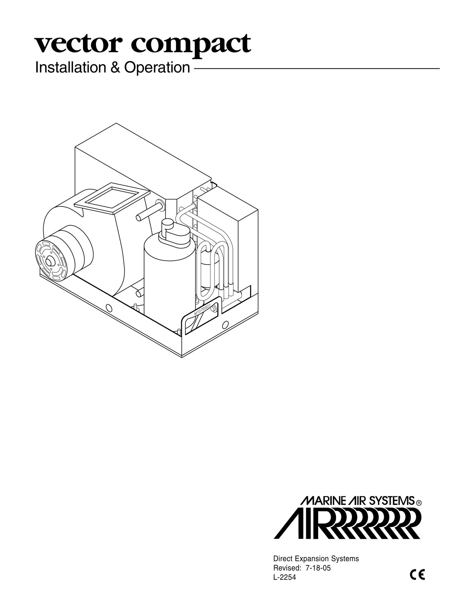 Mars Air Systems L-2254 Air Compressor User Manual