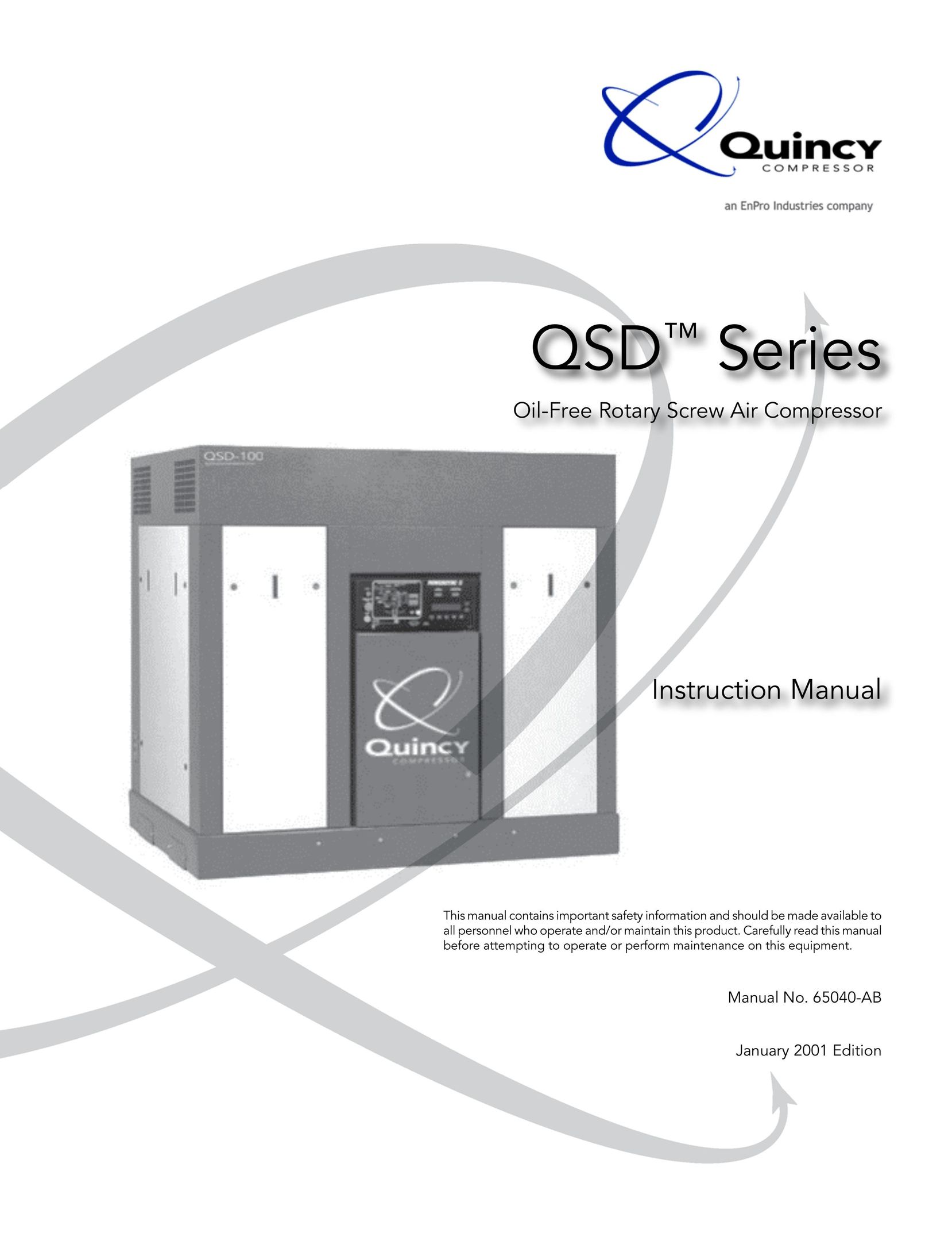 Quinny 65040-AB Air Compressor User Manual