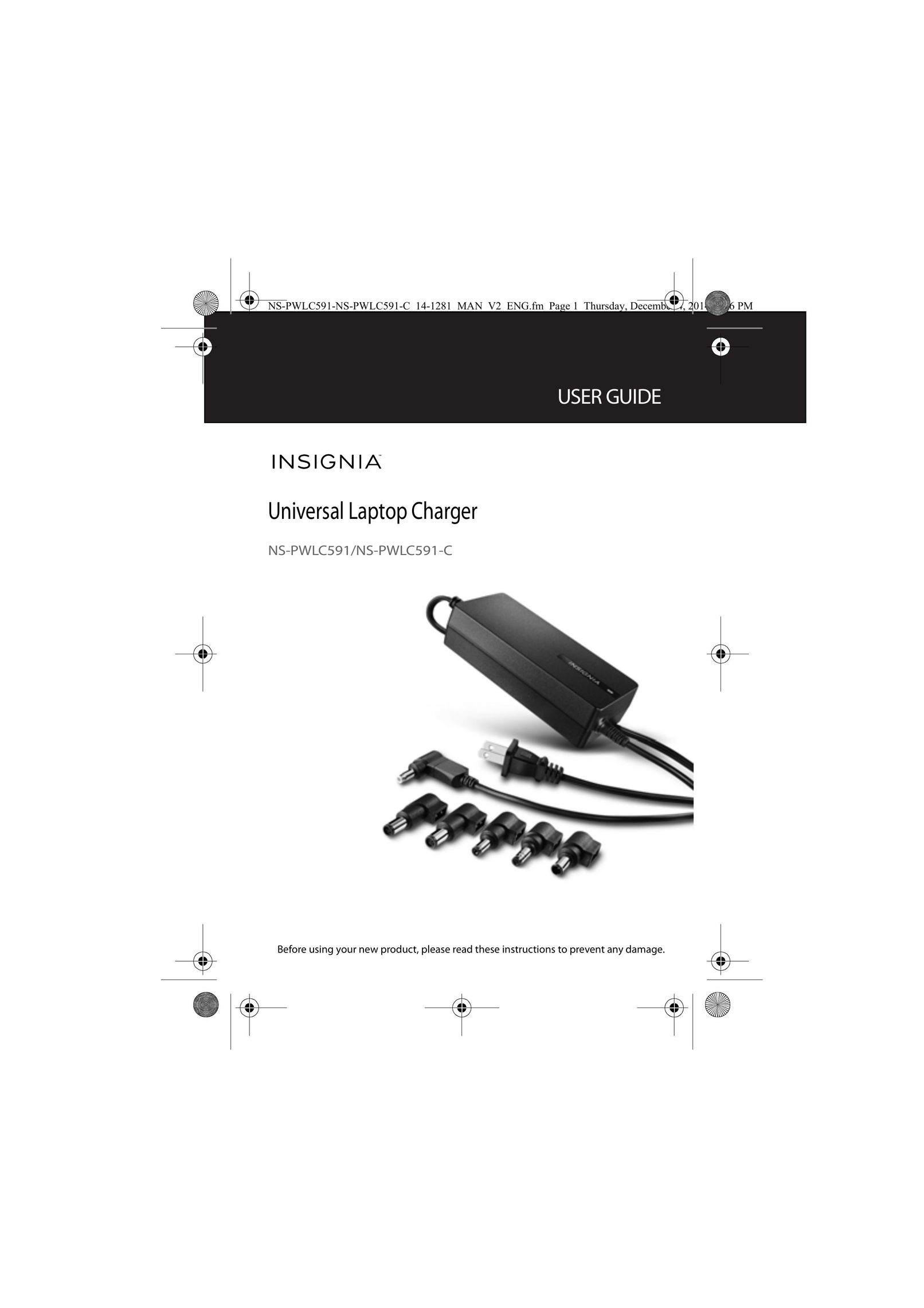 Insignia NS-PWLC591 Battery Charger User Manual