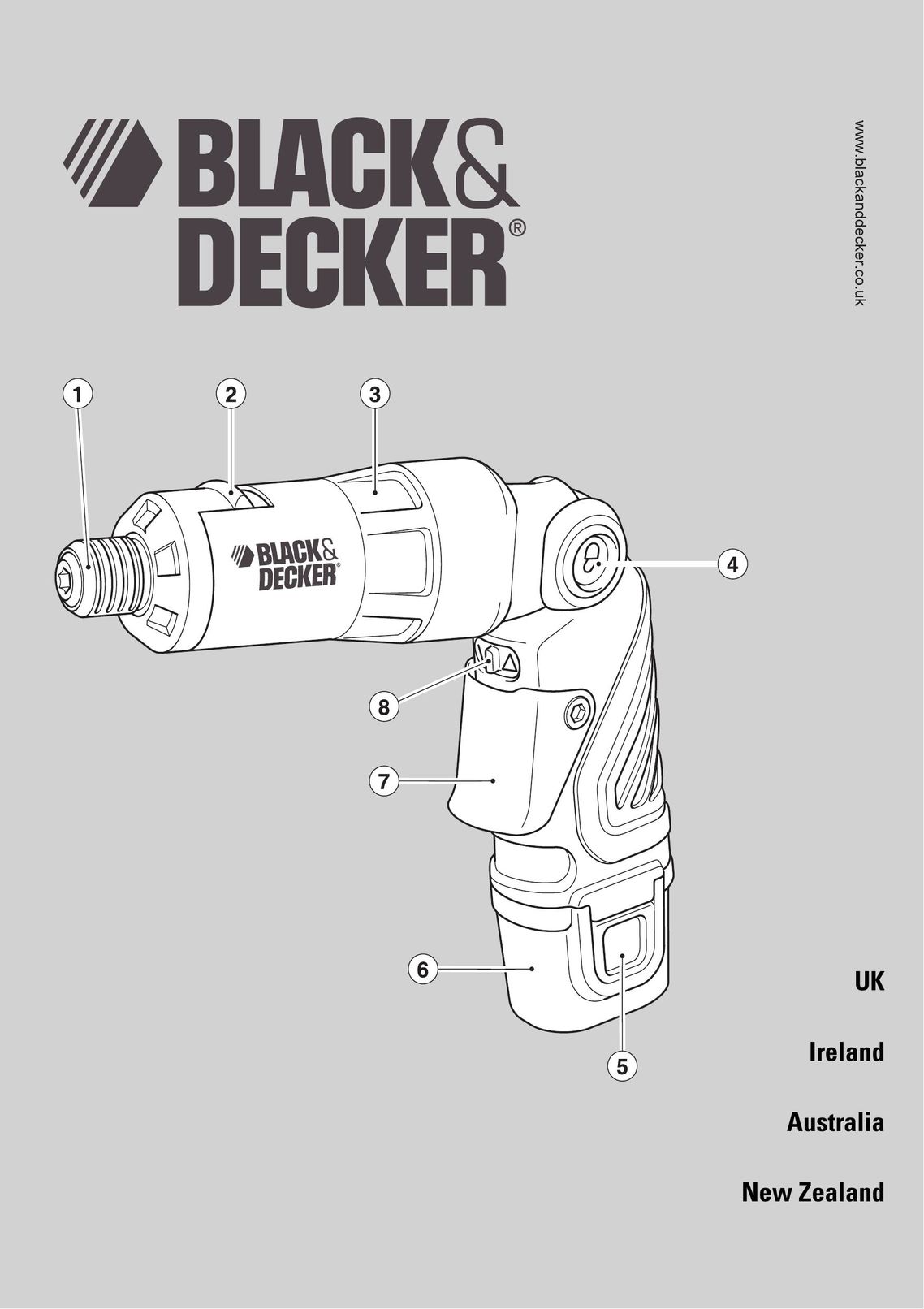 Black & Decker 90528103 Cordless Drill User Manual