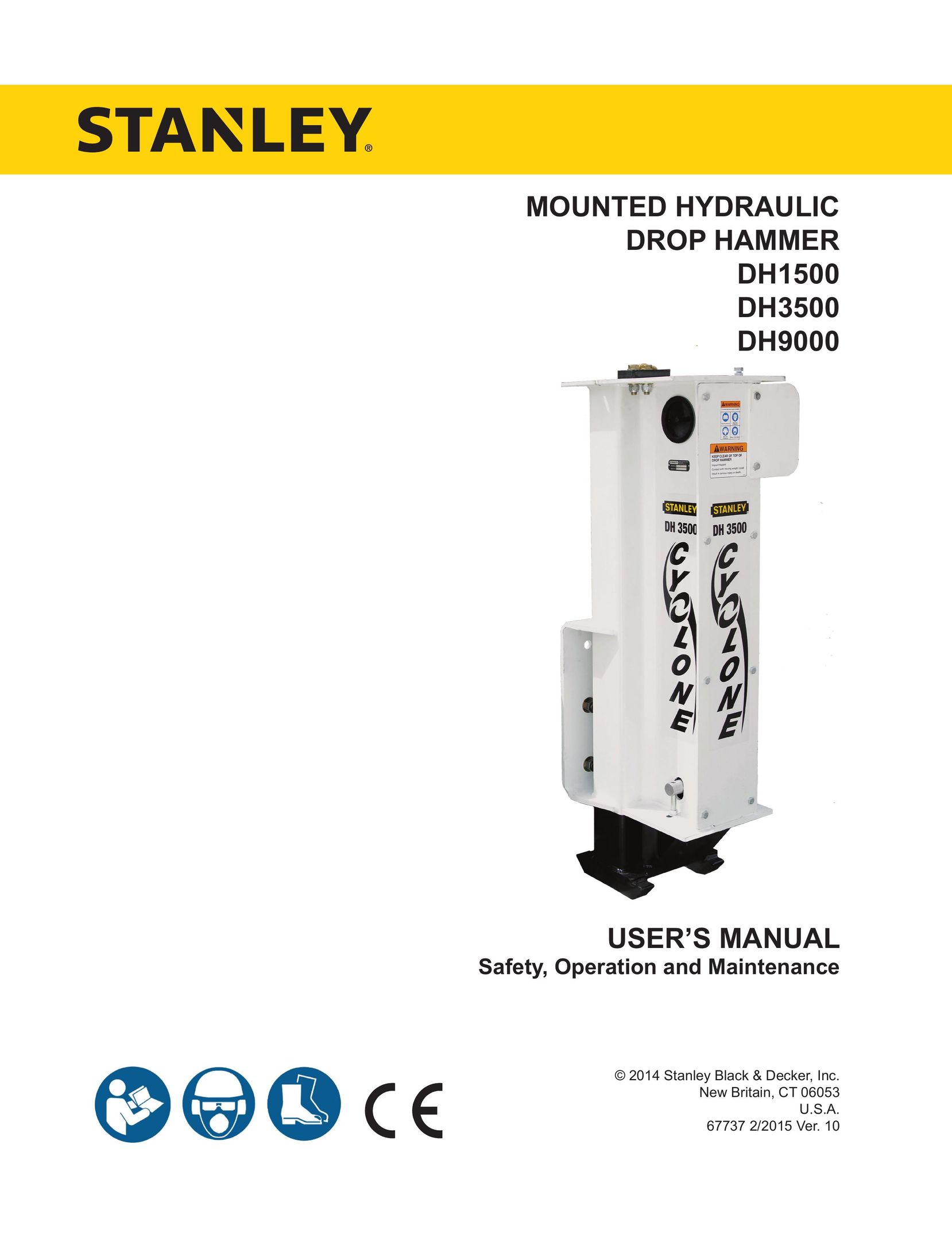 Stanley Black & Decker DH1500 DH3500 DH9000 Cordless Drill User Manual