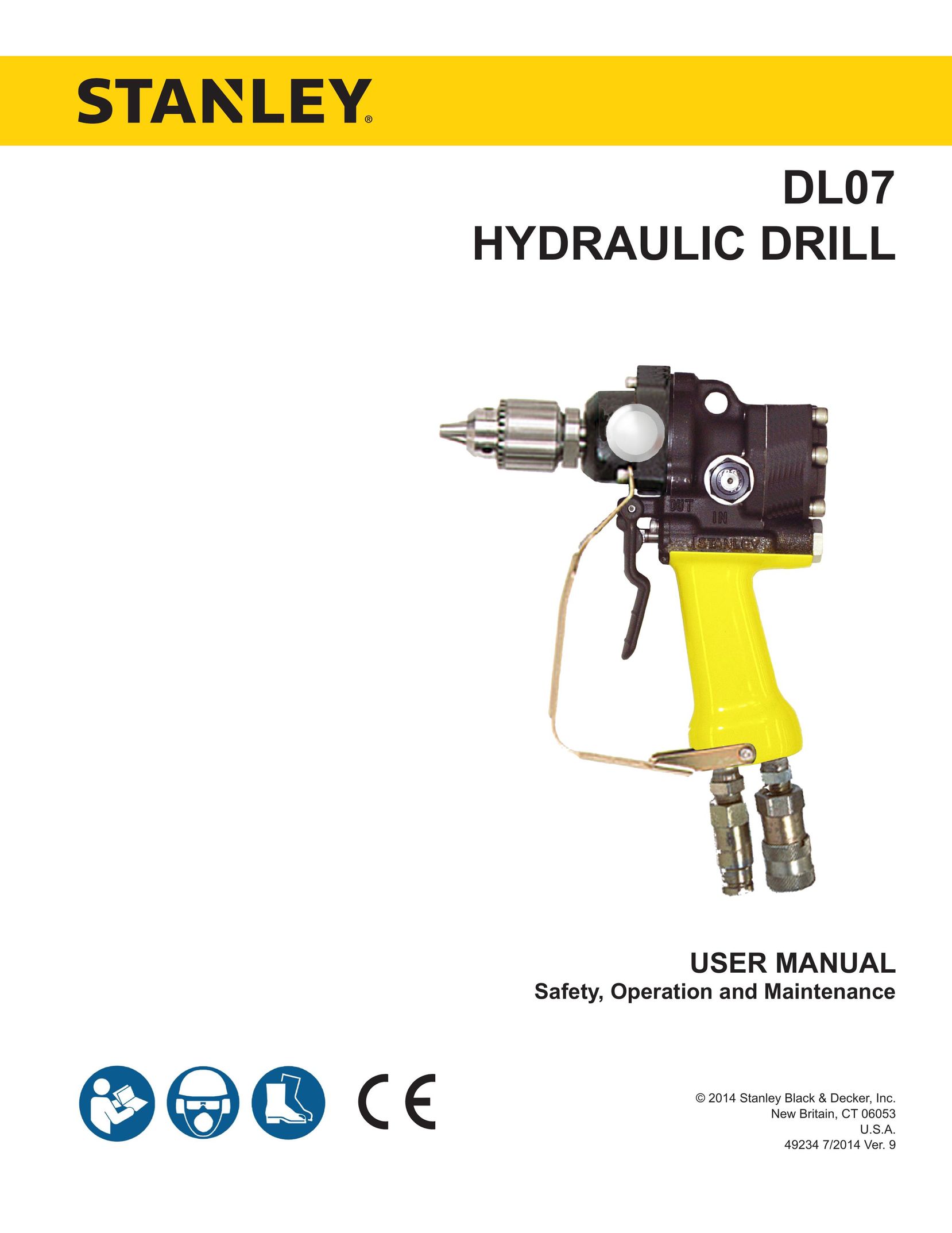 Stanley Black & Decker DL07 Cordless Drill User Manual