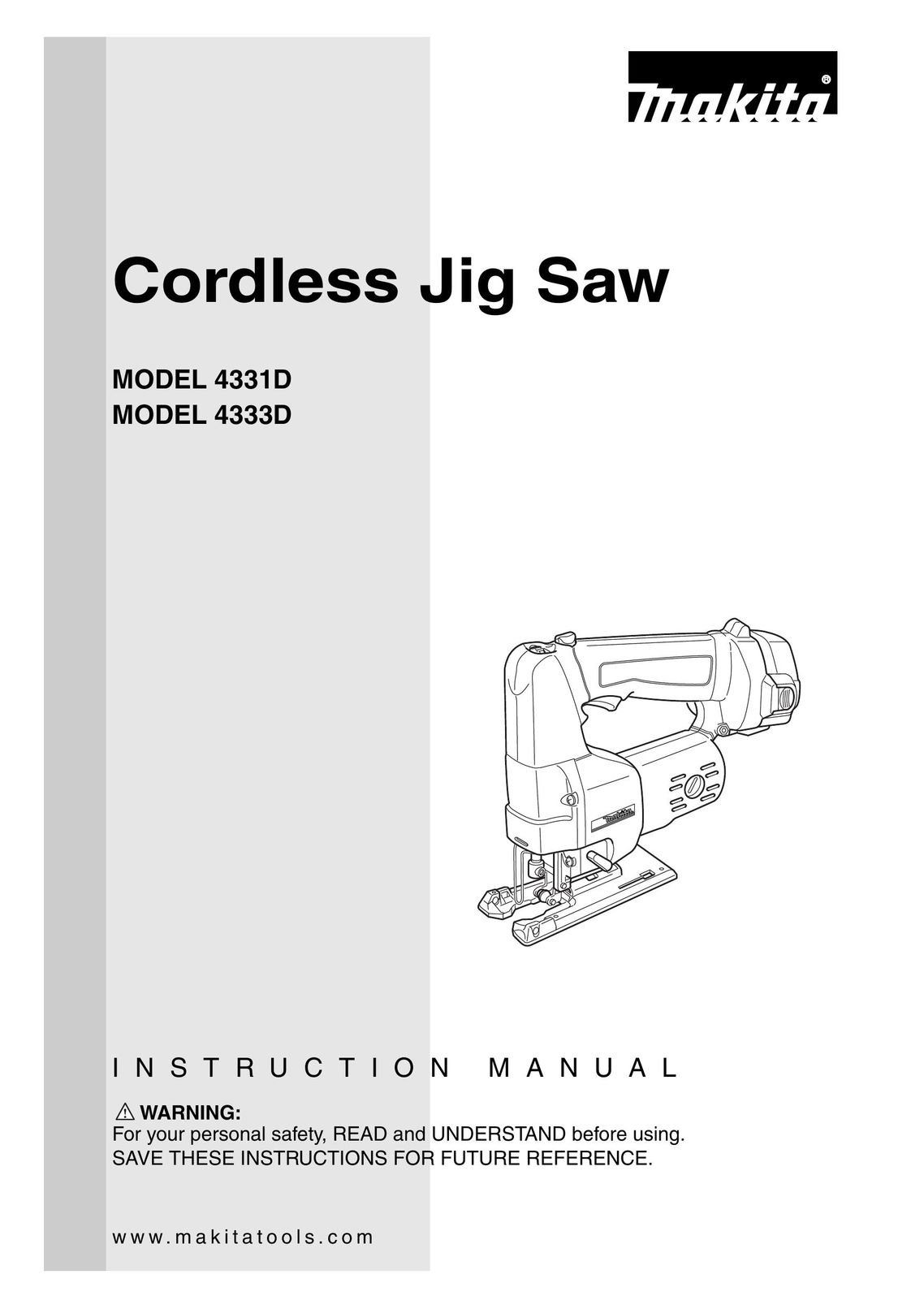 Northern Industrial Tools 4331D Cordless Saw User Manual