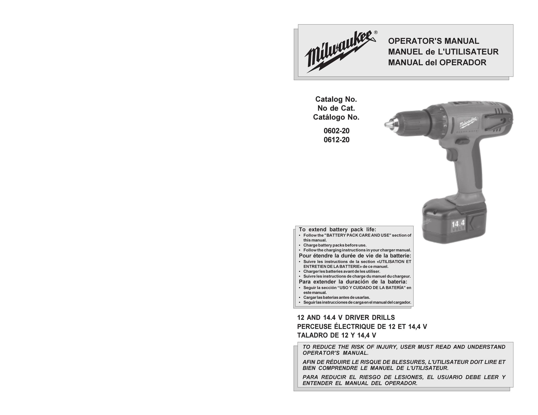 Beckett 0612-20 Drill User Manual
