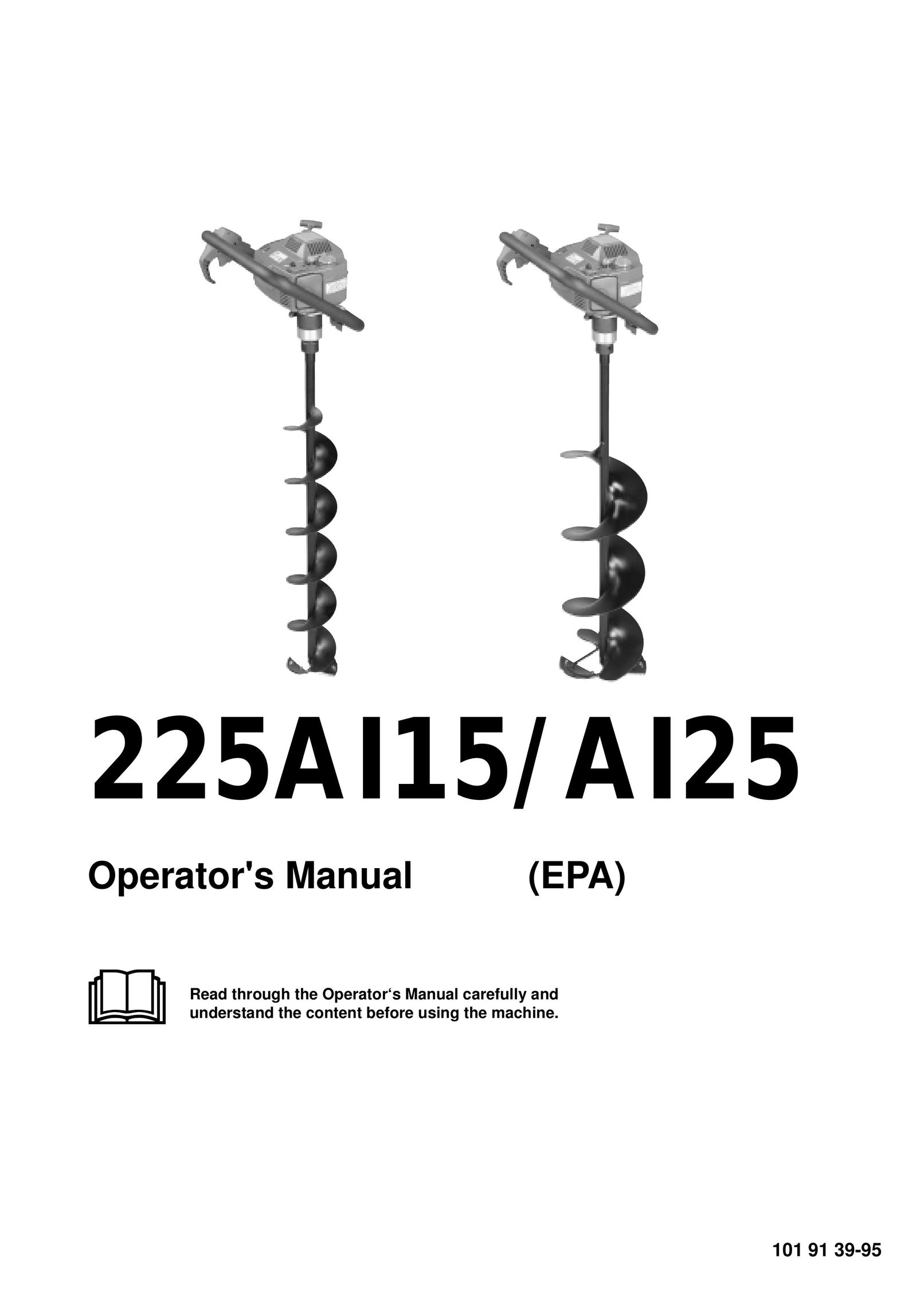 Husqvarna 225AI15/AI25 Drill User Manual