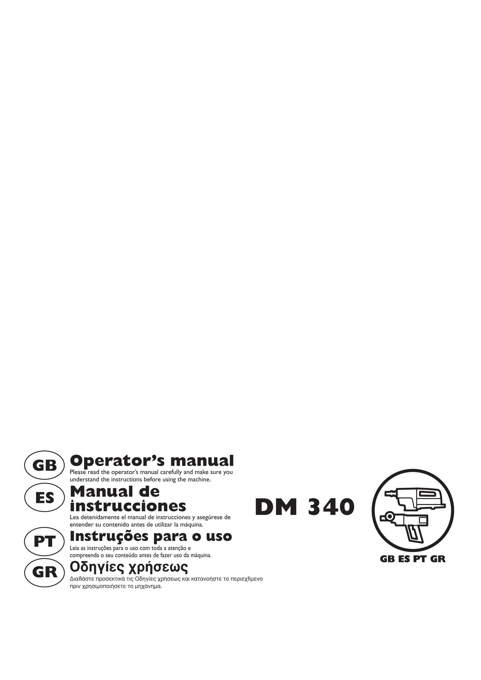 Husqvarna DM 340 Drill User Manual