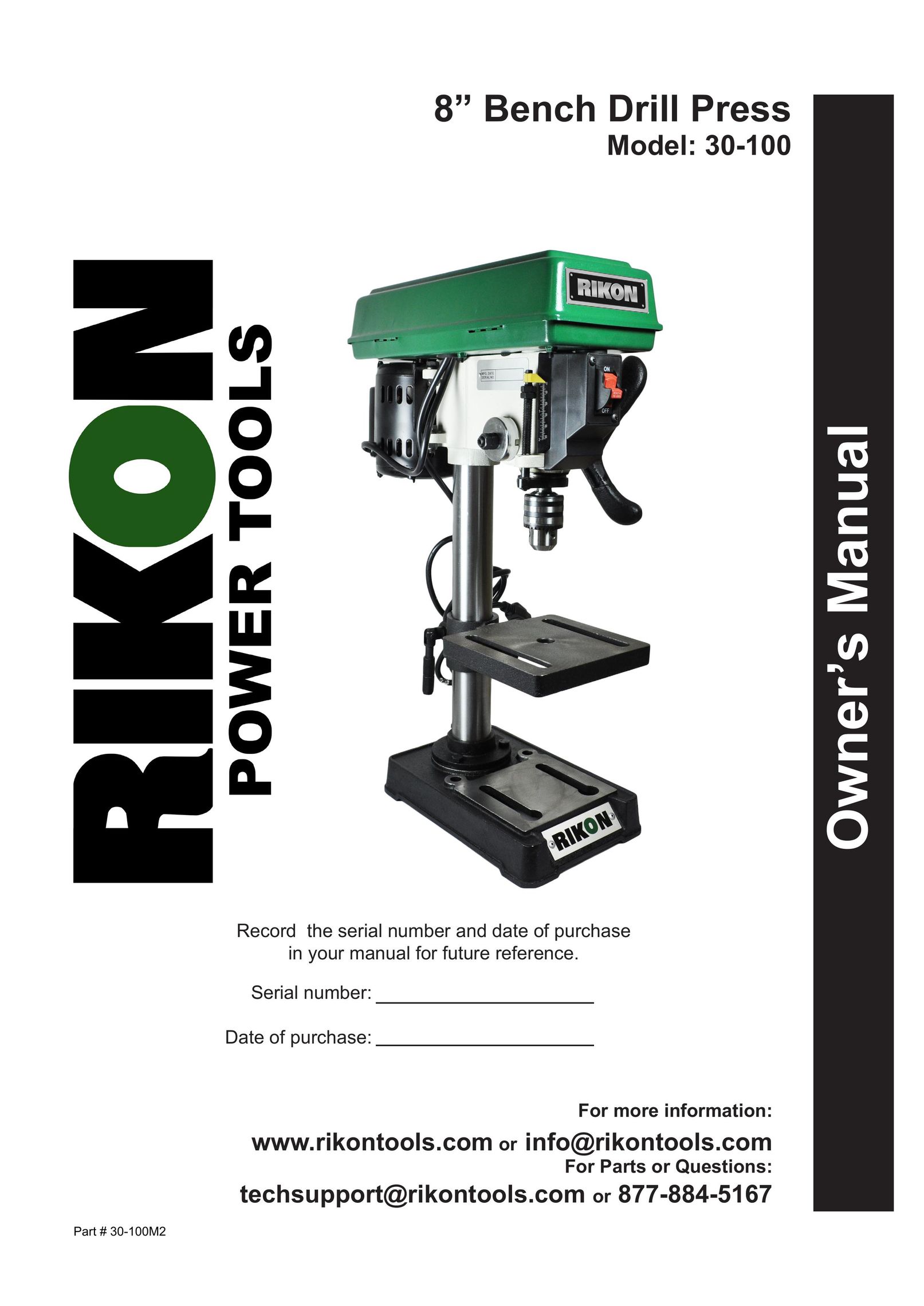 Kuhn Rikon 30-100 Drill User Manual
