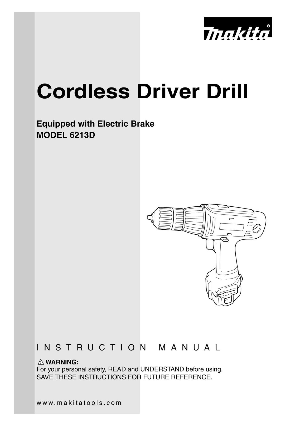 Makita 6213D Drill User Manual