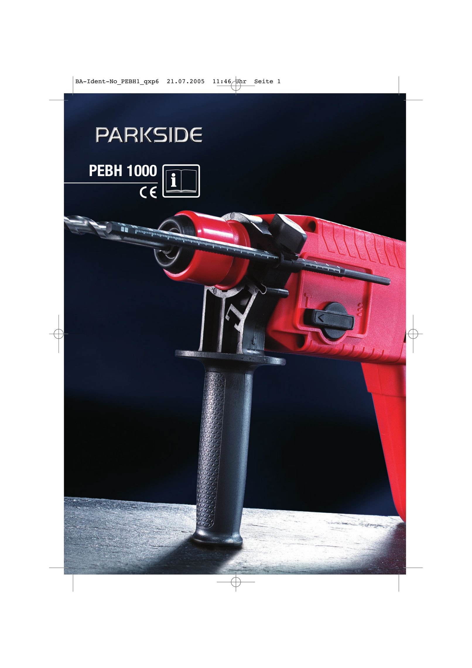 Parkside PEBH 1000 Drill User Manual