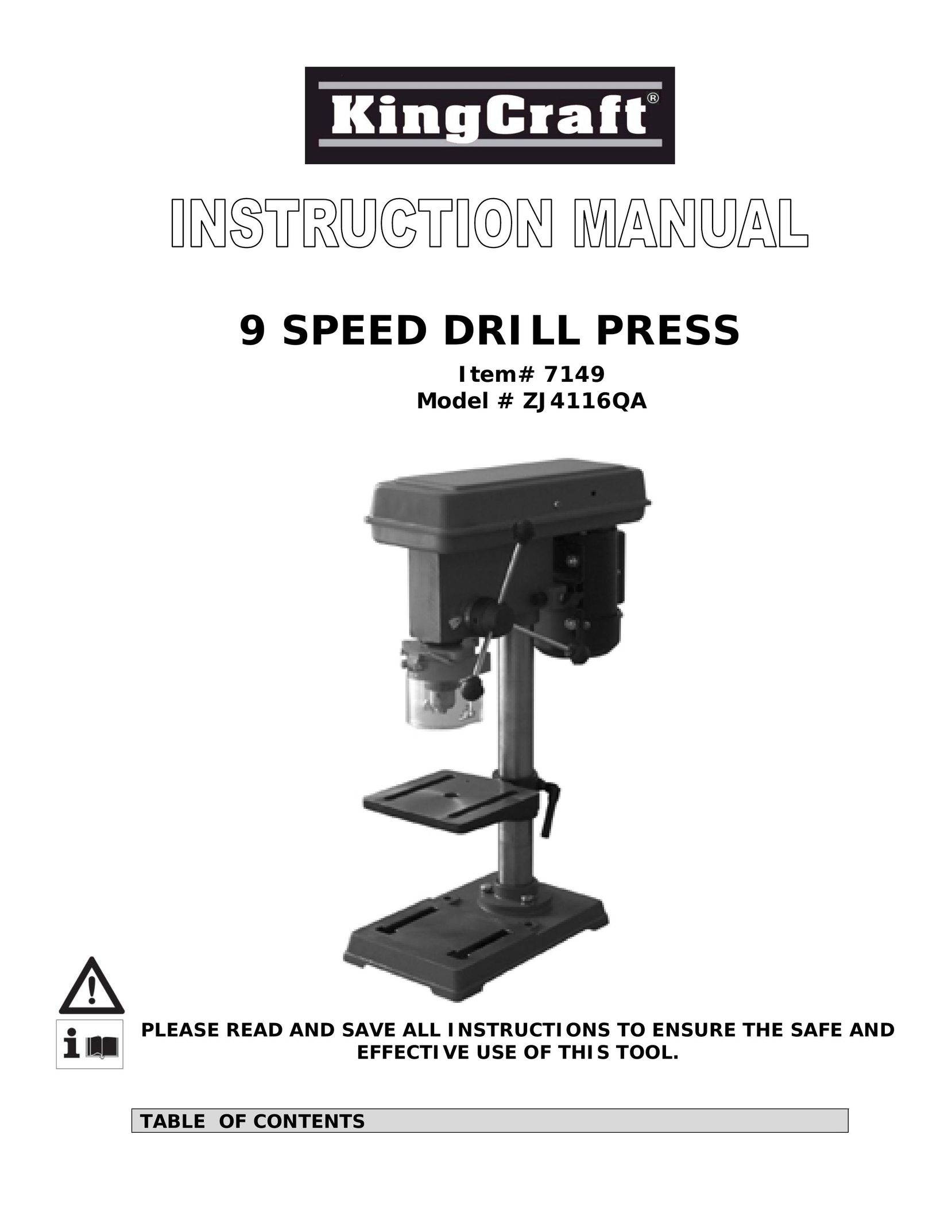 Wachsmuth & Krogmann ZJ4116QA Drill User Manual