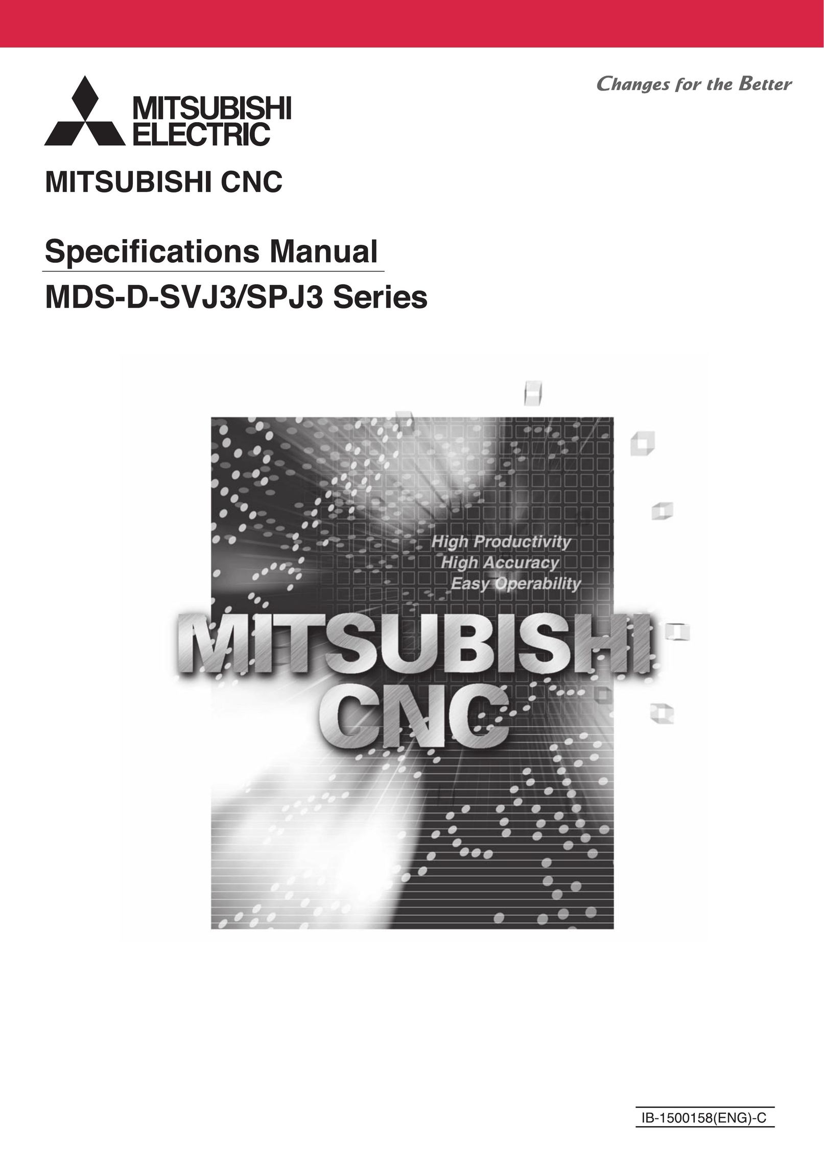 Mitsubishi Electronics MDS-D-SPJ3 Engraver User Manual