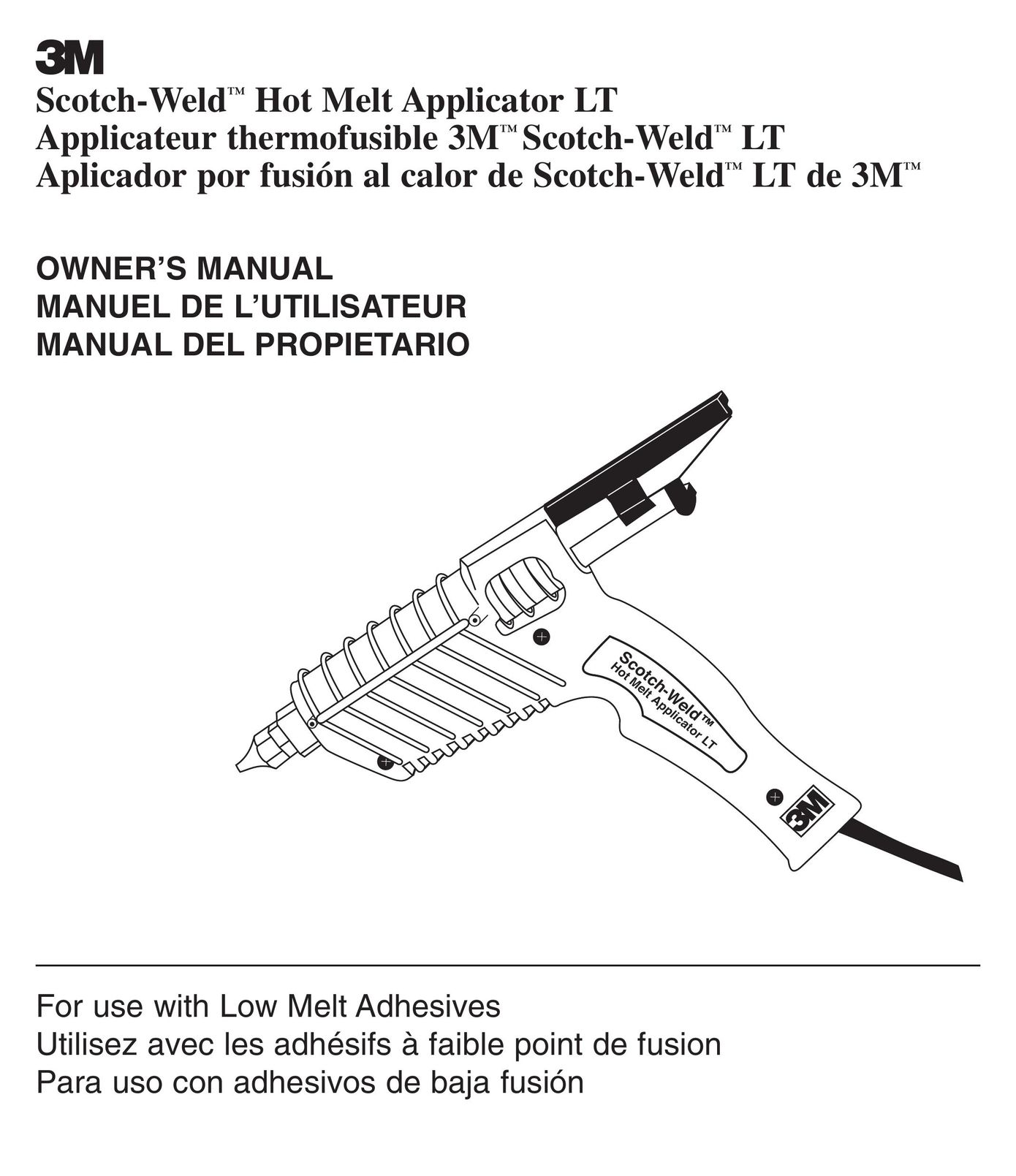 3M 9234 62-9234-9930-5 Glue Gun User Manual