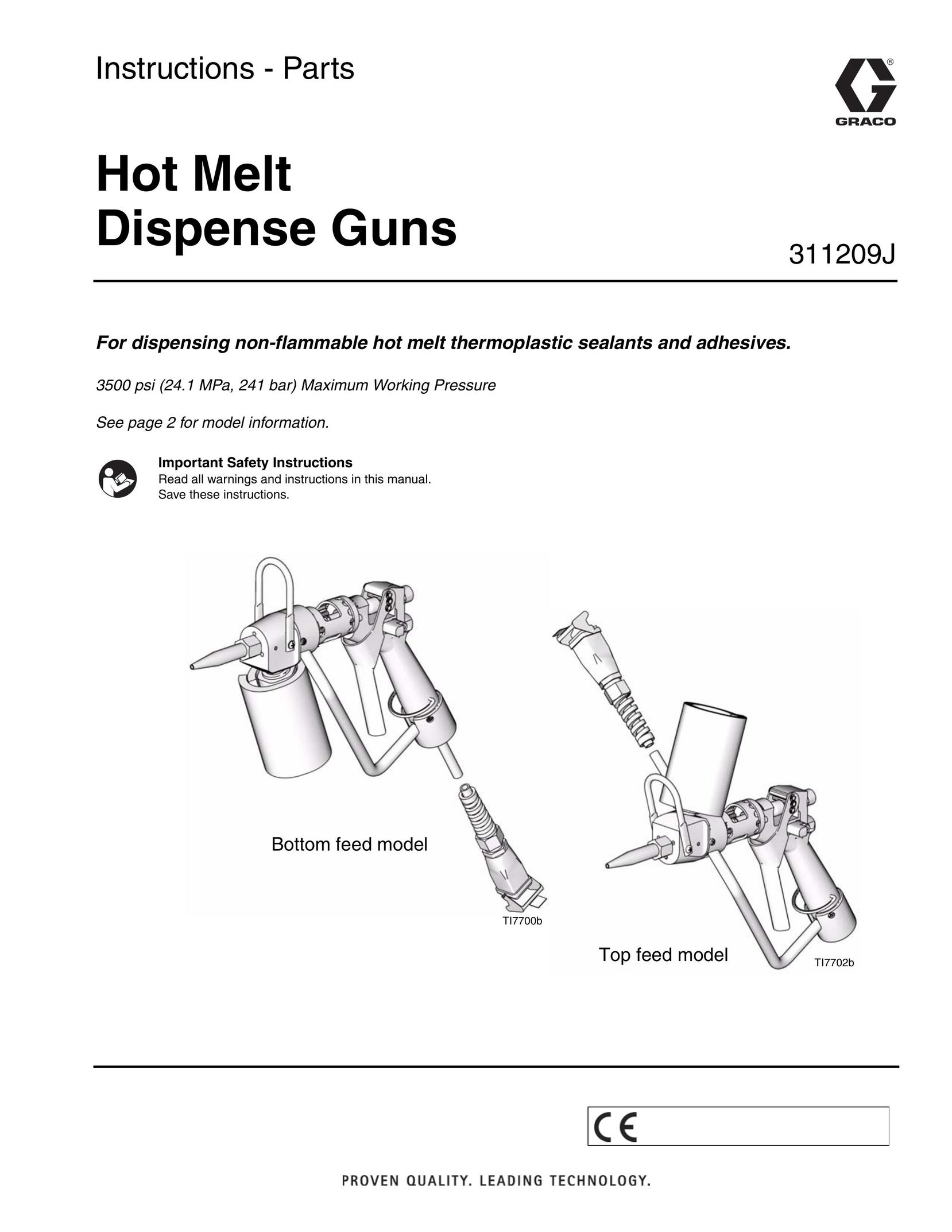 Haier 311209J Glue Gun User Manual