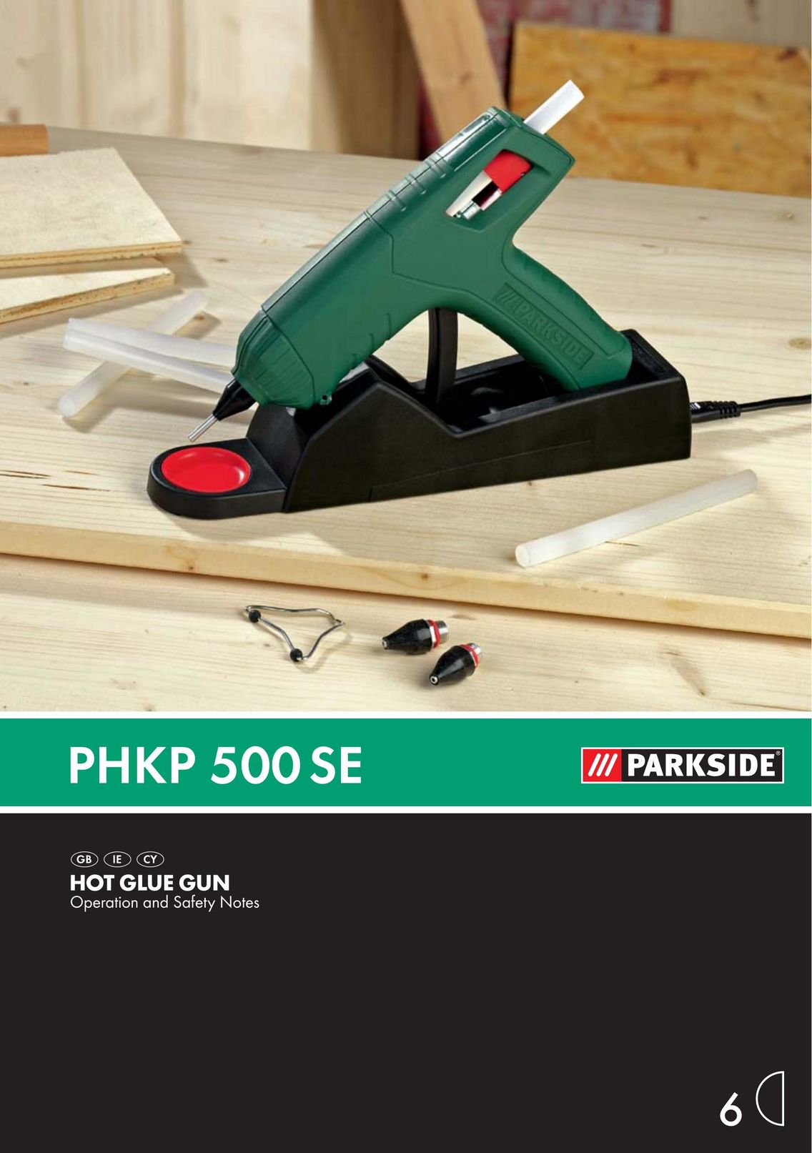 Parkside PHKP 500SE Glue Gun User Manual