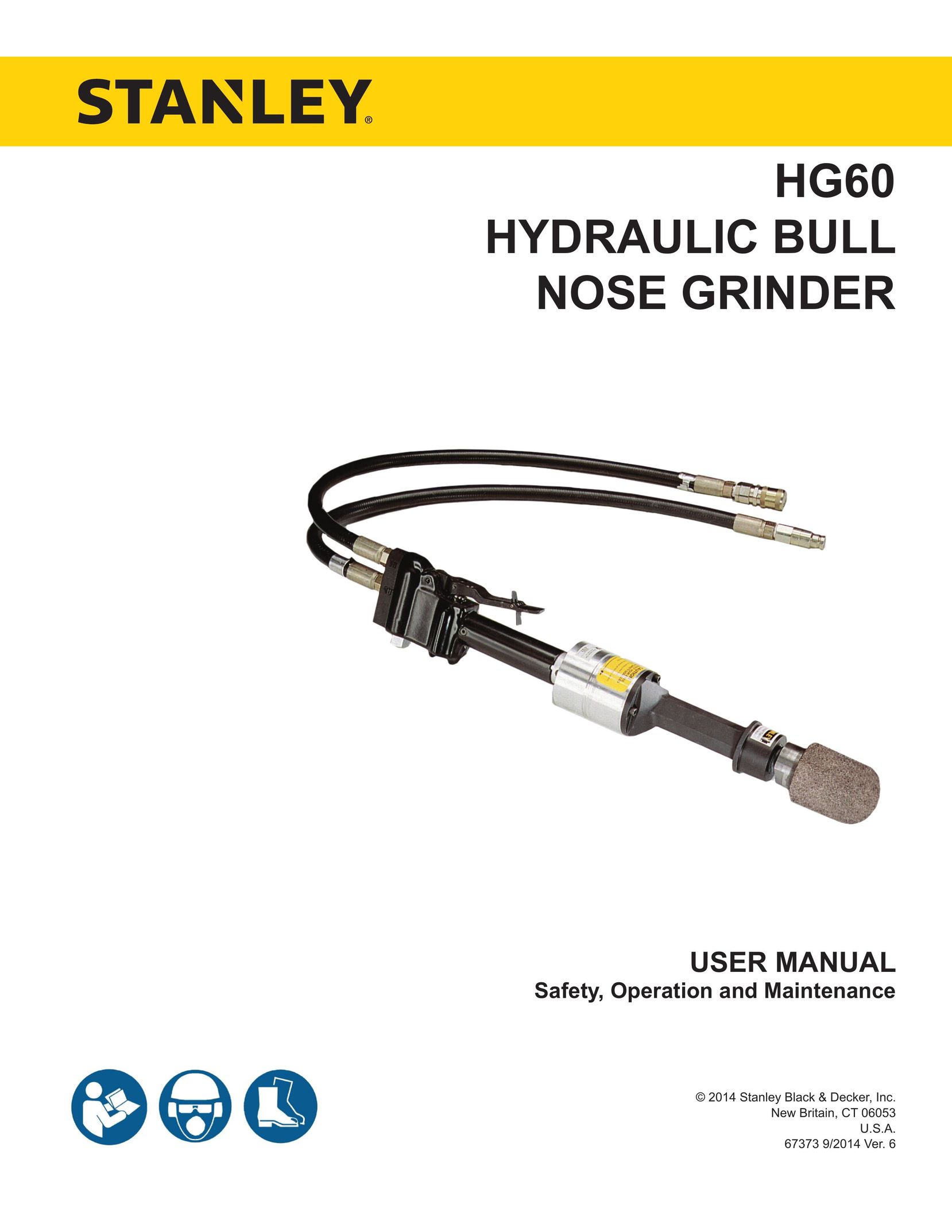 Stanley Black & Decker HG60 Grinder User Manual