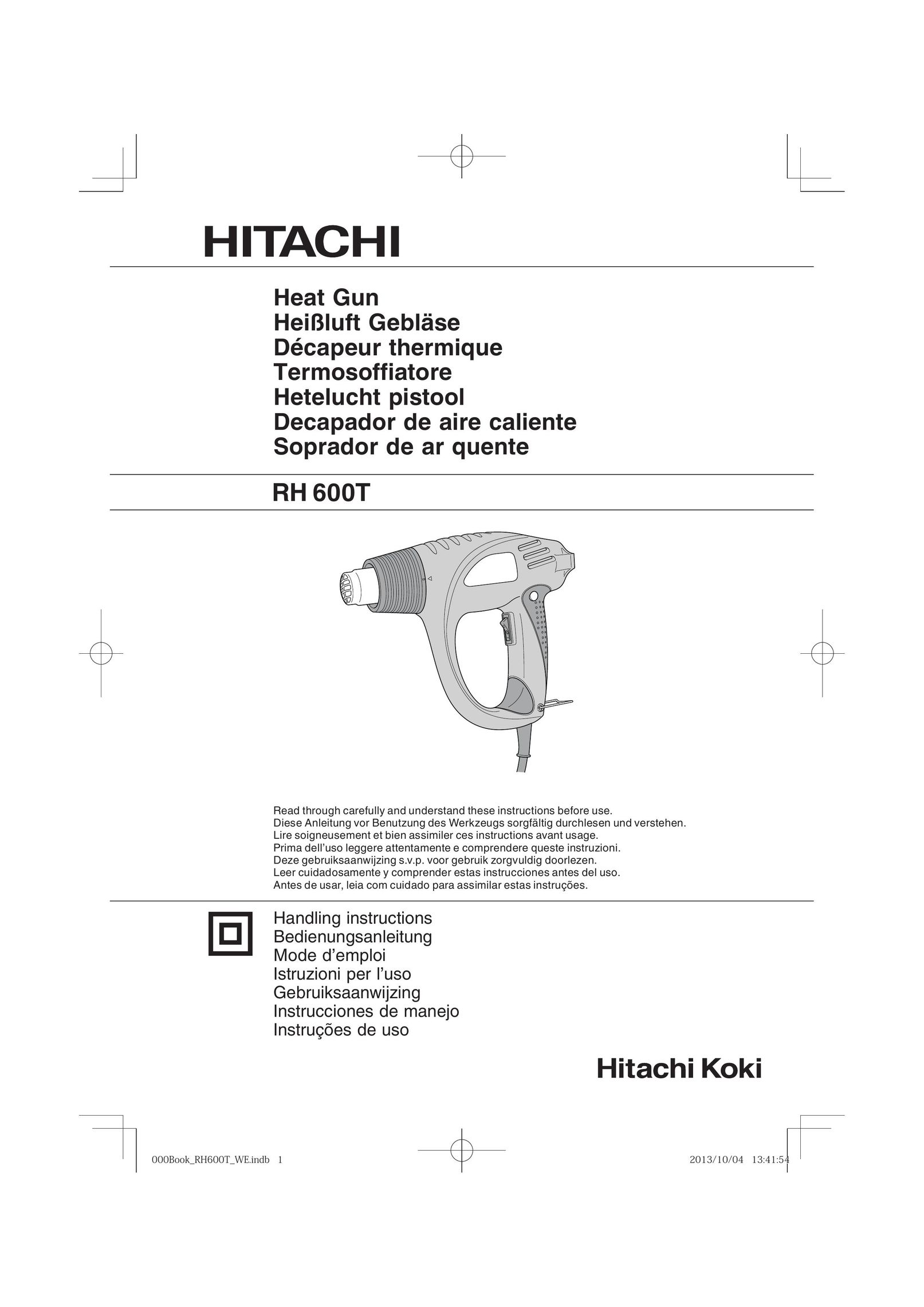 Hitachi RH600T Heat Gun User Manual
