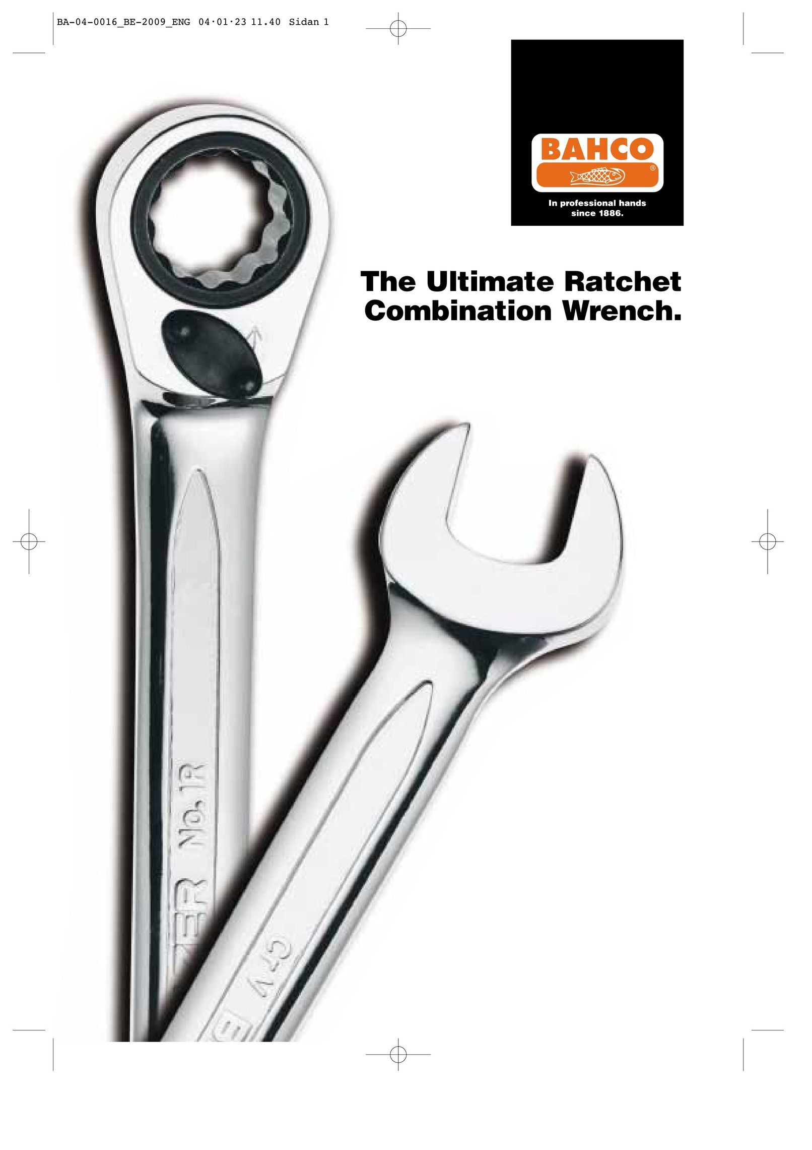 Bahco Ratchet Combination Wrench Impact Driver User Manual