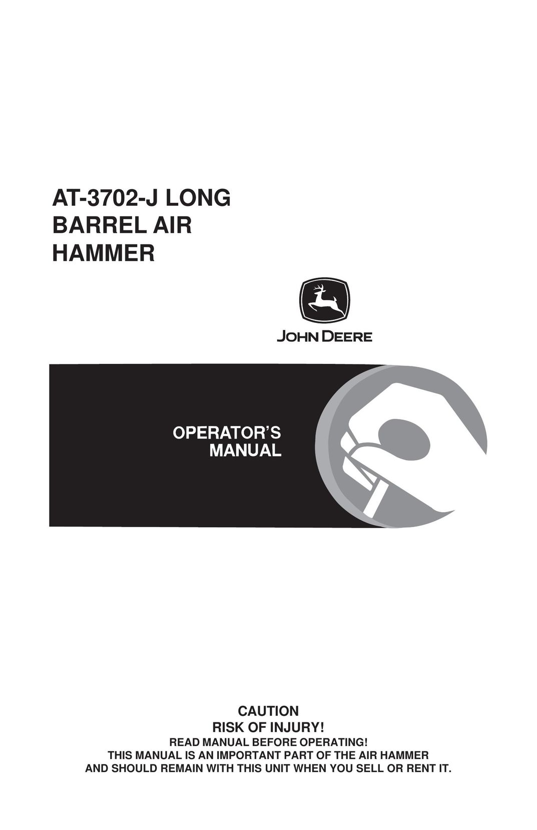 John Deere AT 3702-J Impact Driver User Manual