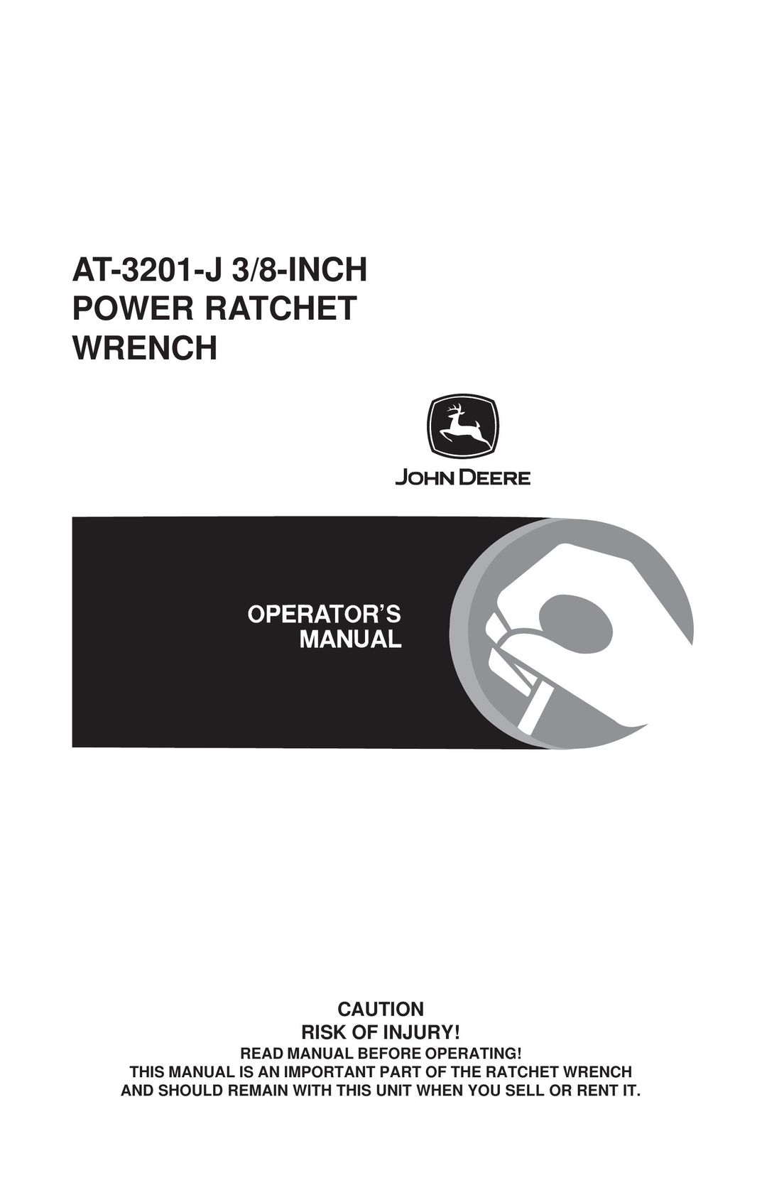 John Deere AT-3201-J Impact Driver User Manual