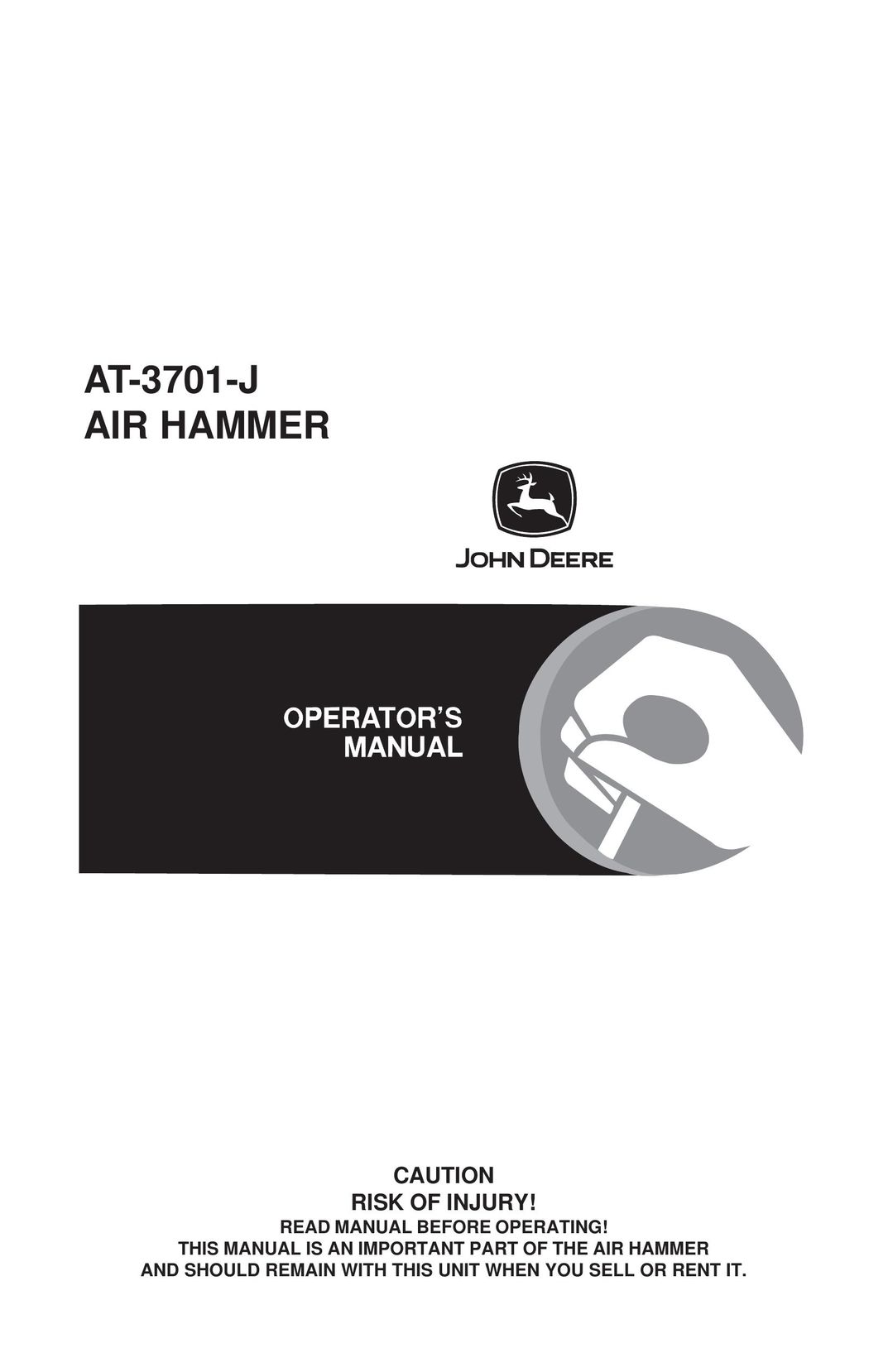 John Deere AT-3701-J Impact Driver User Manual
