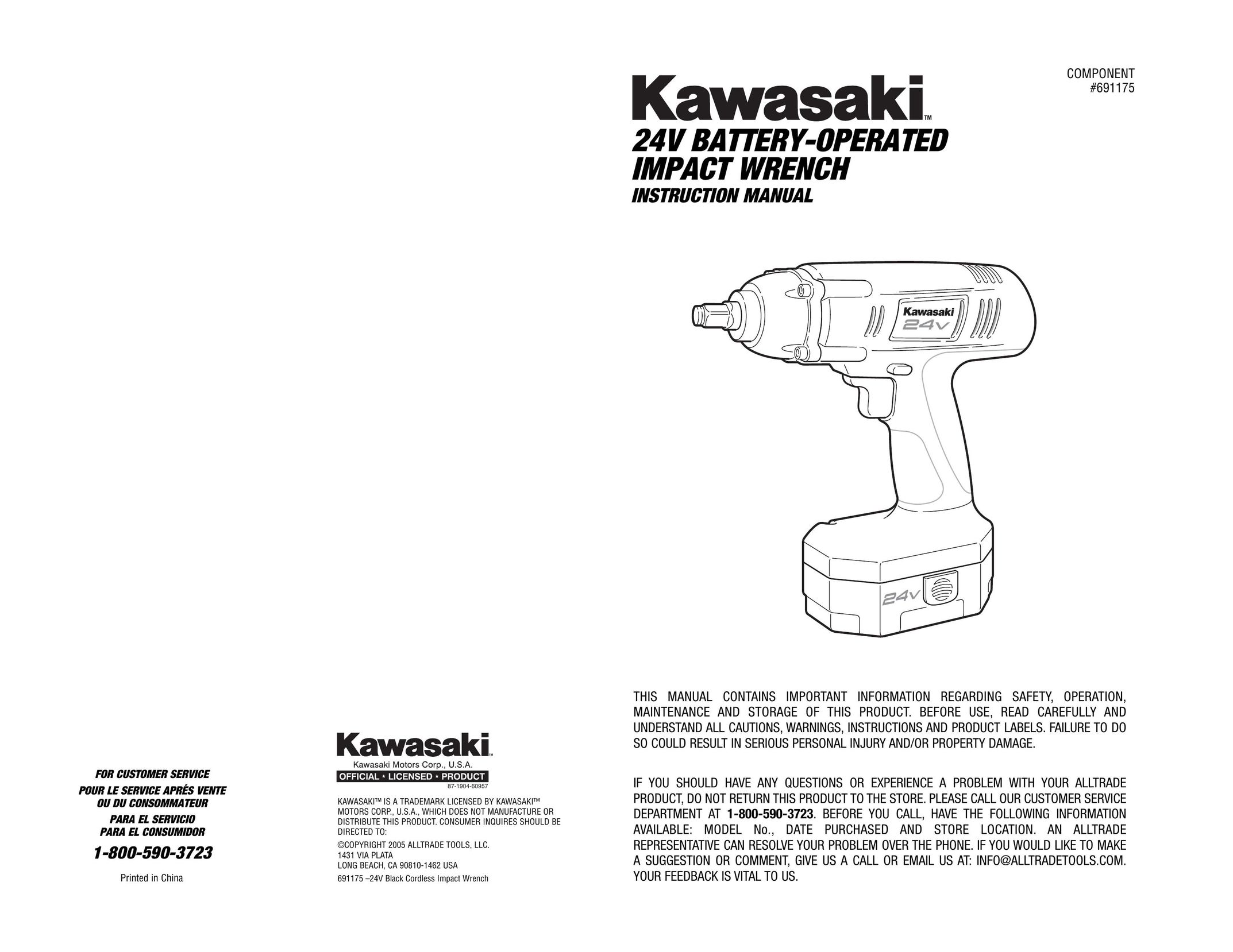 Kawasaki 840194 Impact Driver User Manual