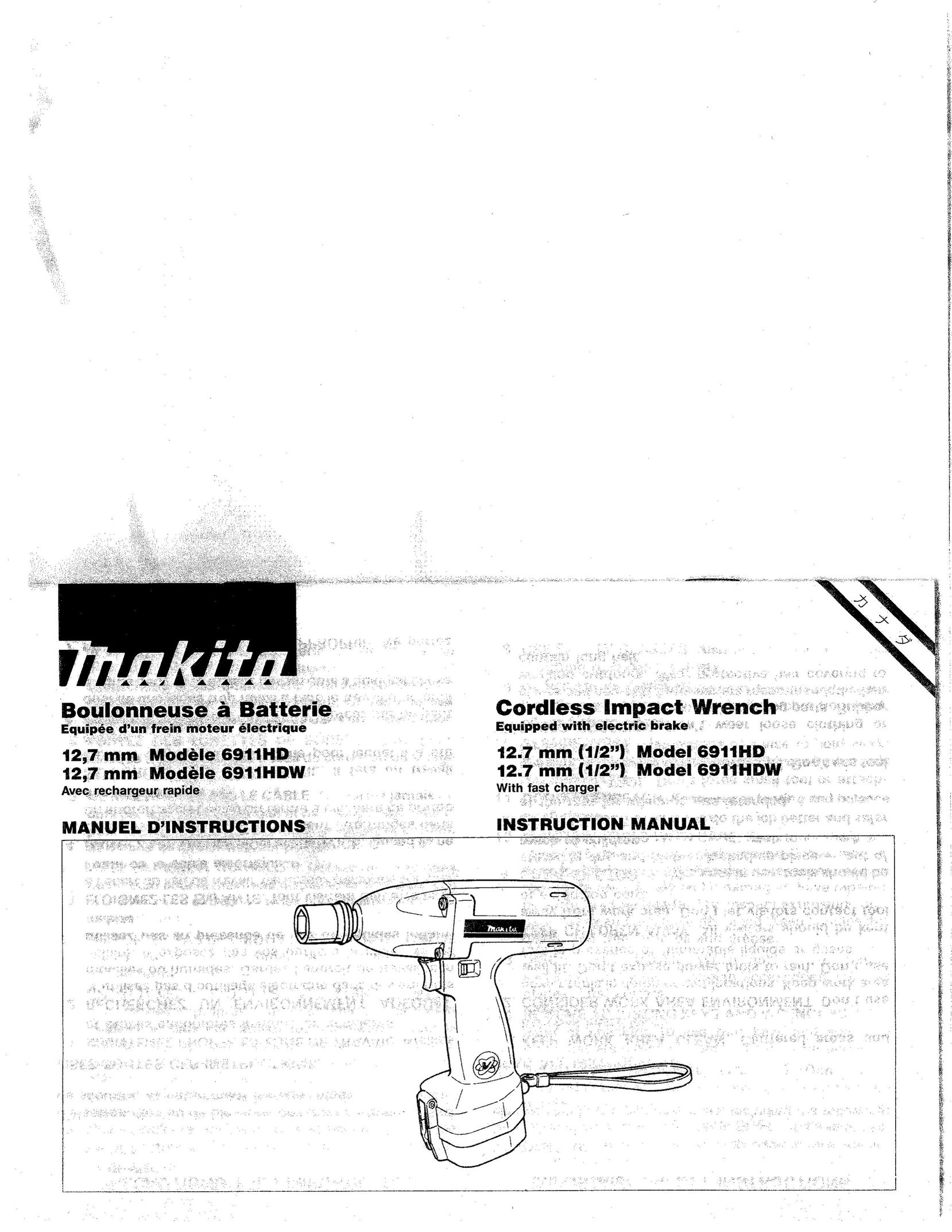 Makita 6911HDW Impact Driver User Manual