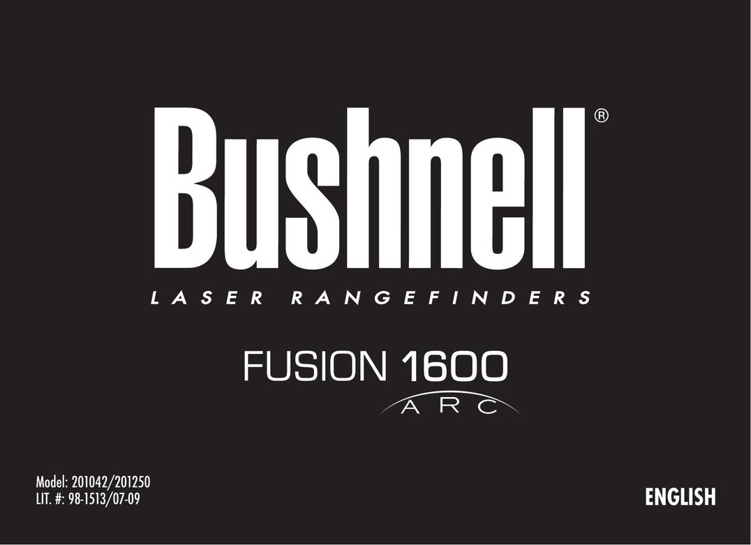 Bushnell 201042 Laser Level User Manual