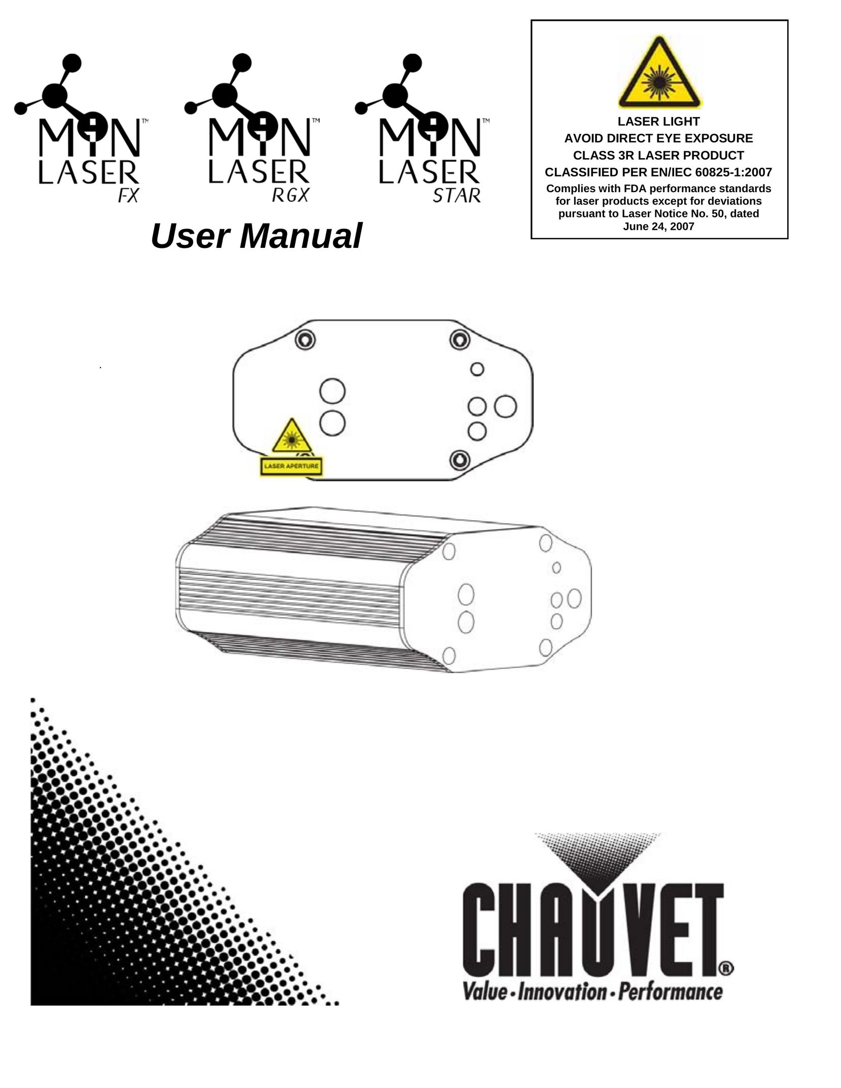 Chauvet Laser Level Laser Level User Manual