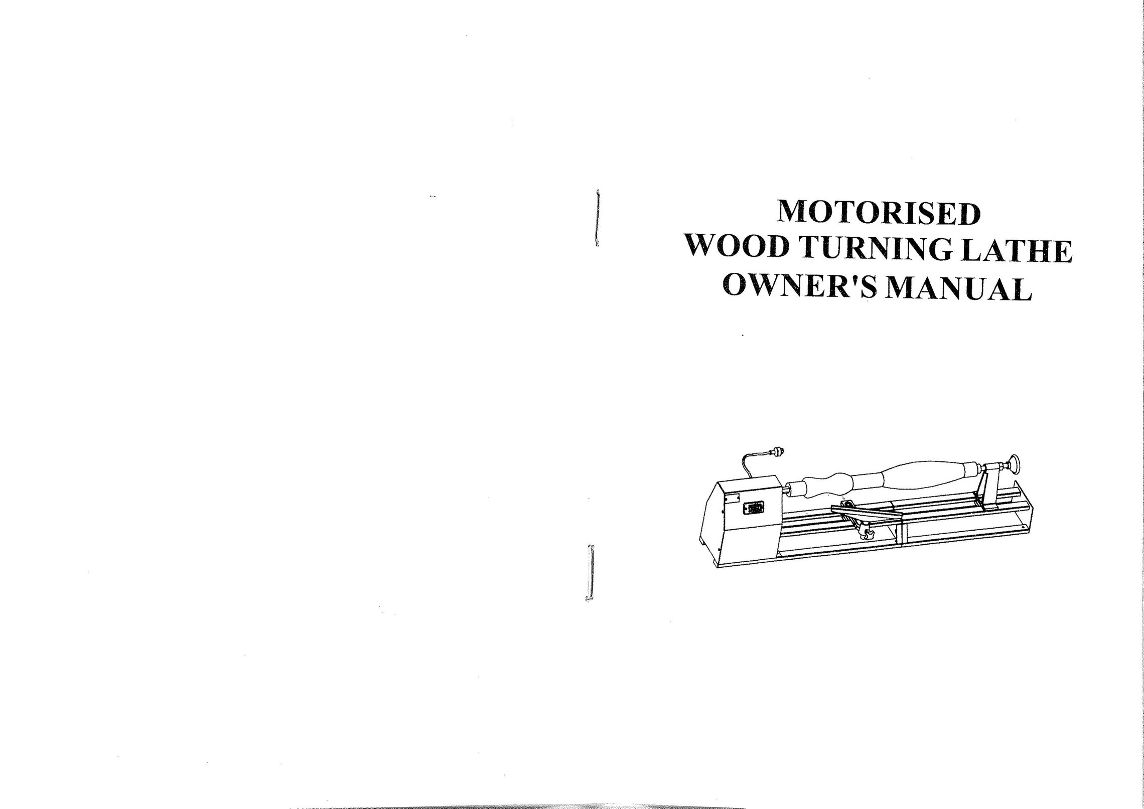Global Machinery Company ML10001 Lathe User Manual