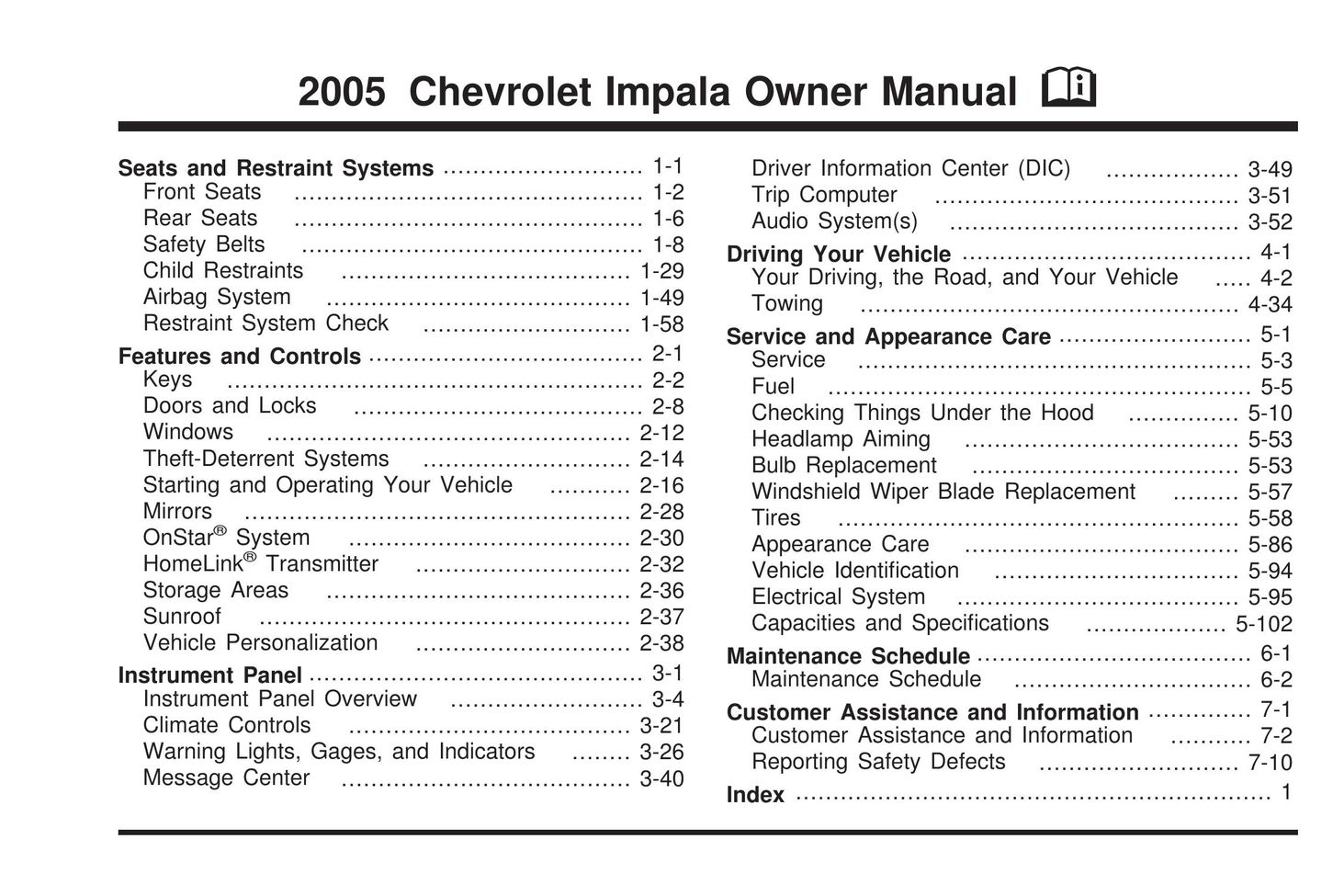 Chevrolet 2005 Paint Sprayer User Manual