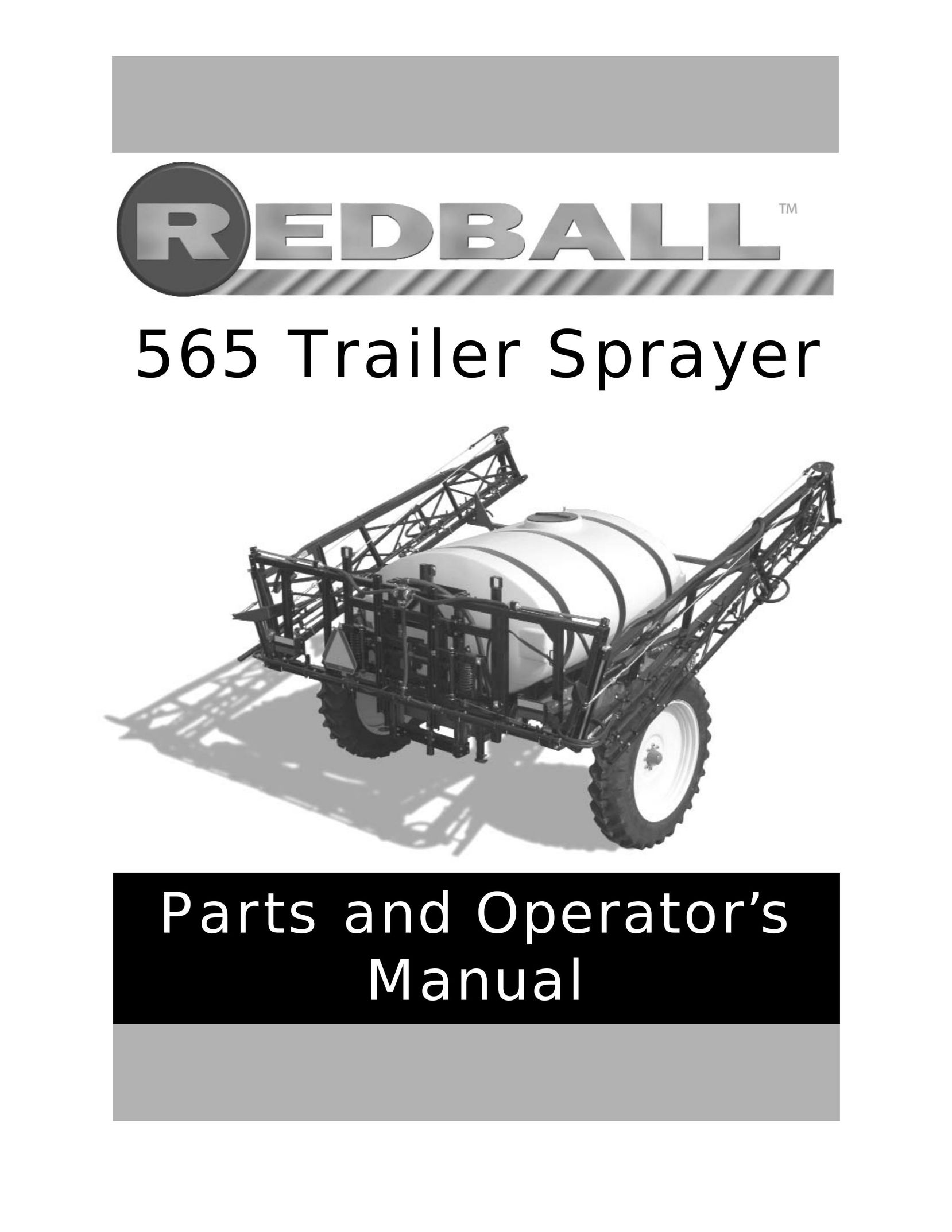 Redball Electrical 565 Paint Sprayer User Manual