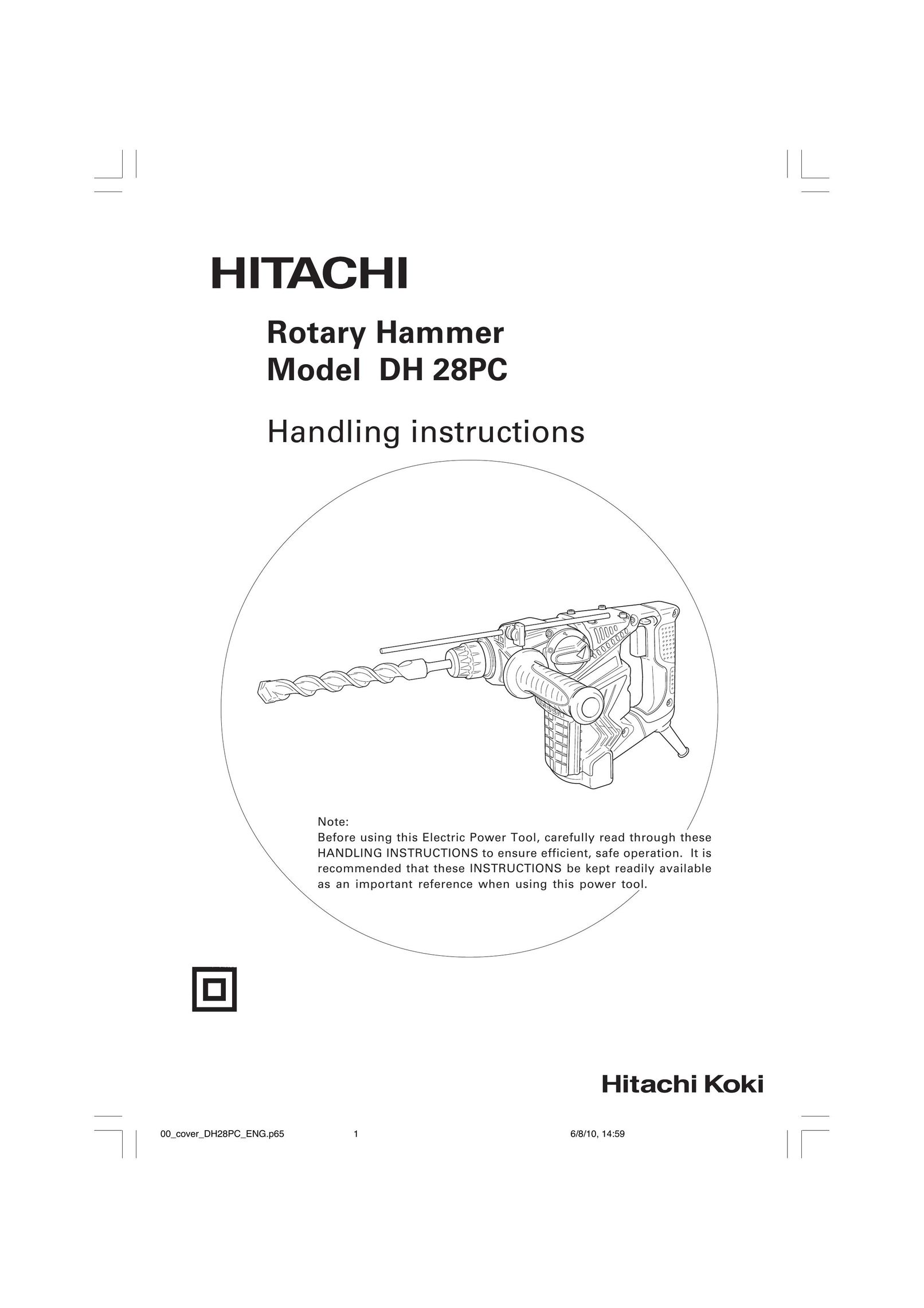 Hitachi DH 28PC Power Hammer User Manual