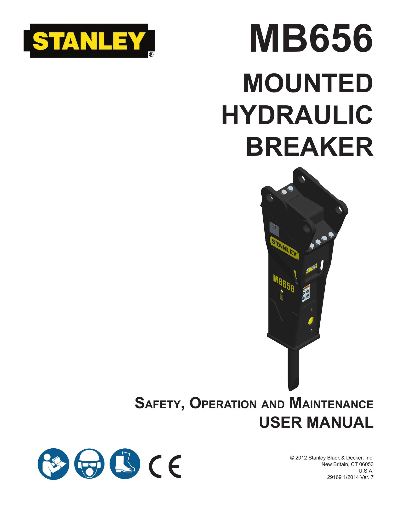 Stanley Black & Decker MB656 Power Hammer User Manual